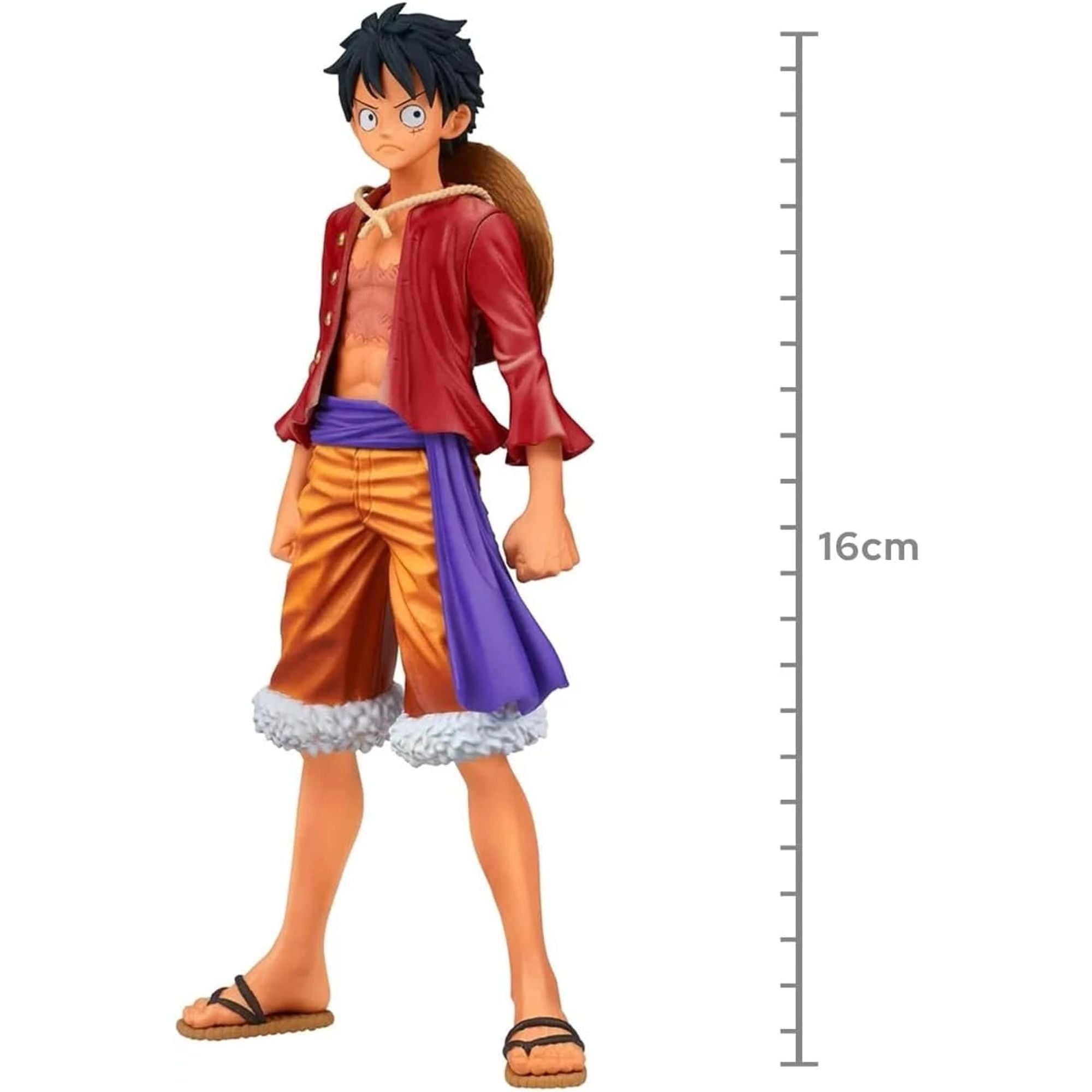 Banpresto One Piece DXF Grandline Luffy statua 16 cm