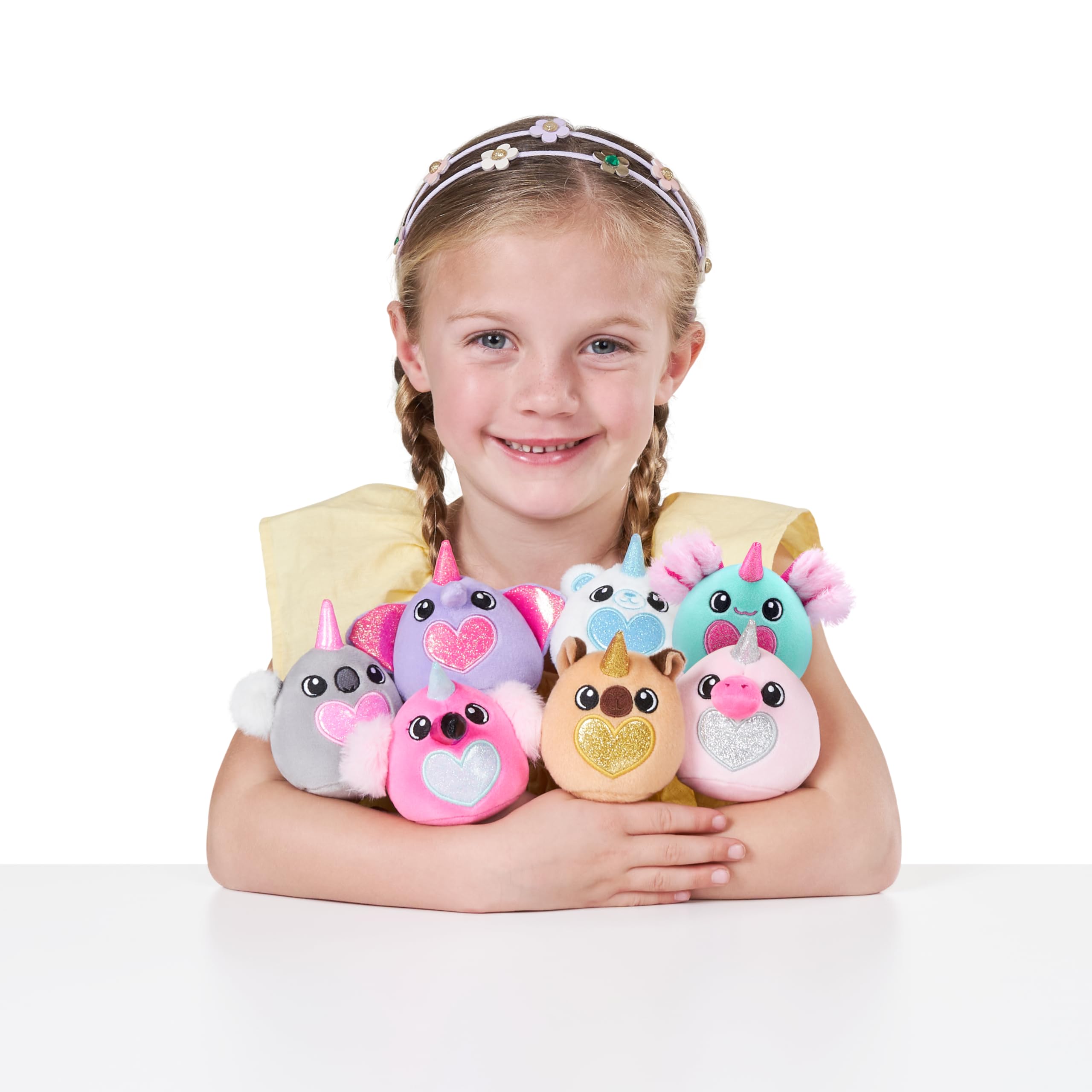 Rainbocorns Eggzania Baby Mania peluche sorpresa 3 pack