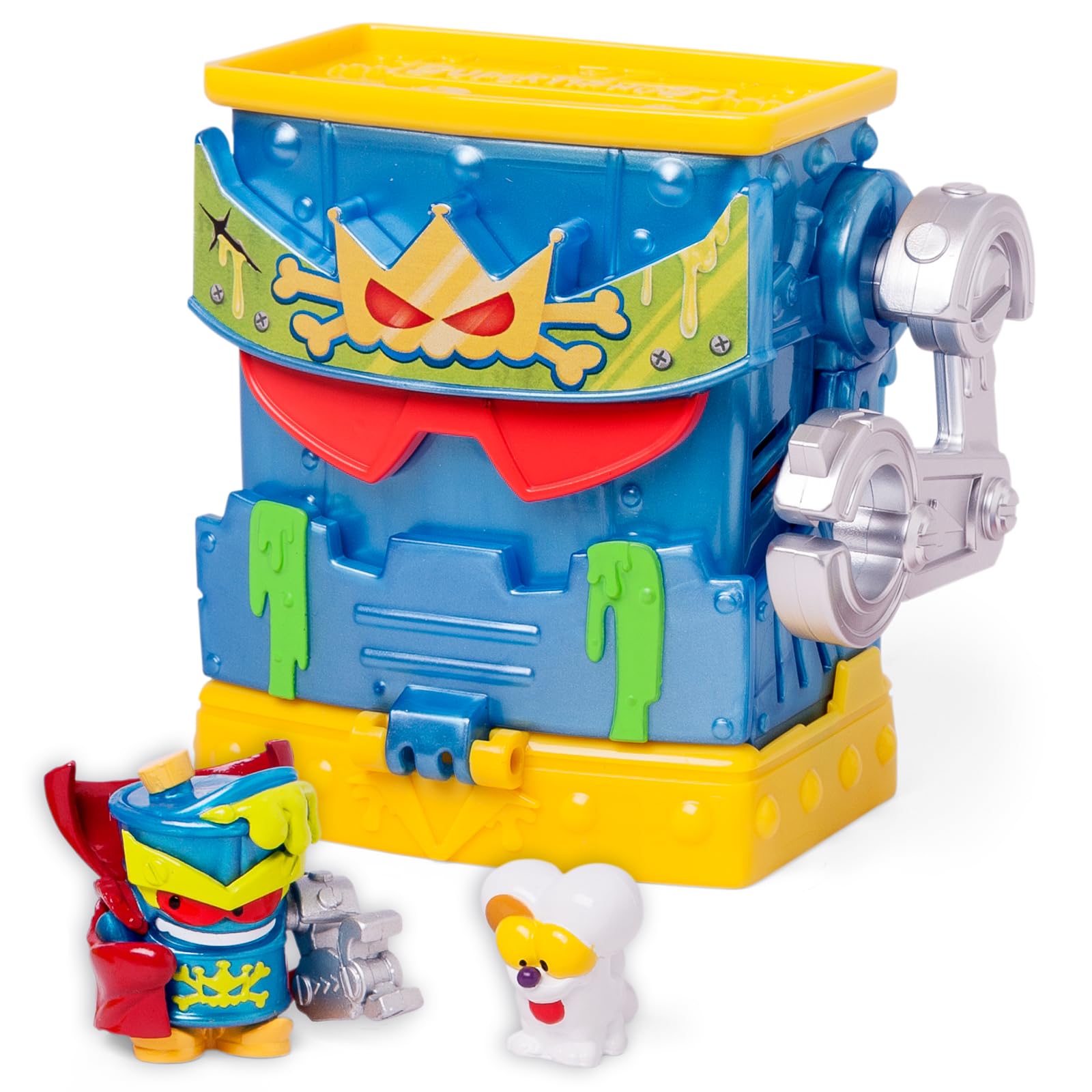 Superthings Guardians of Kazoom Base Mr. King playset tana esclusiva