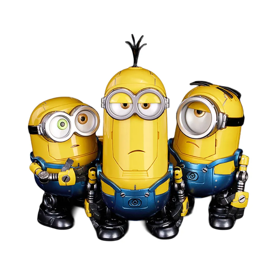 Blitzway Carbotix Pop Minions DX action figure set deluxe