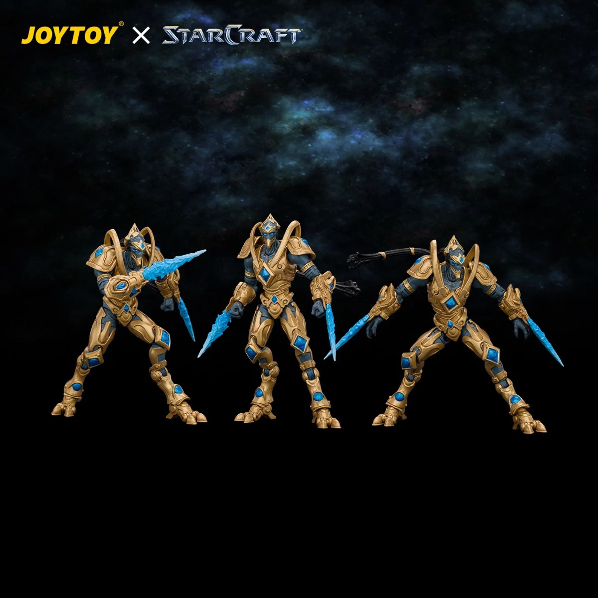 JoyToy Protoss Zealot Set Action Figure StarCraft 3 Pezzi