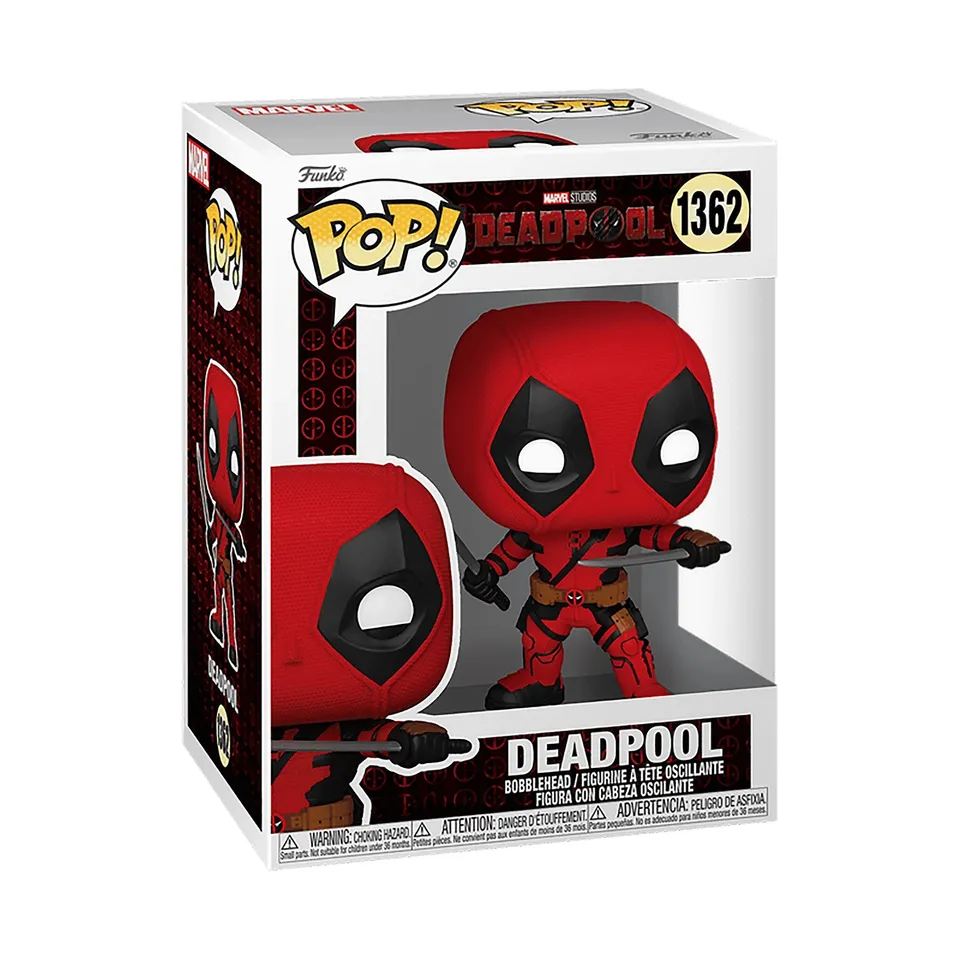 Funko Pop! Marvel Deadpool 3 figure vinile supereroe