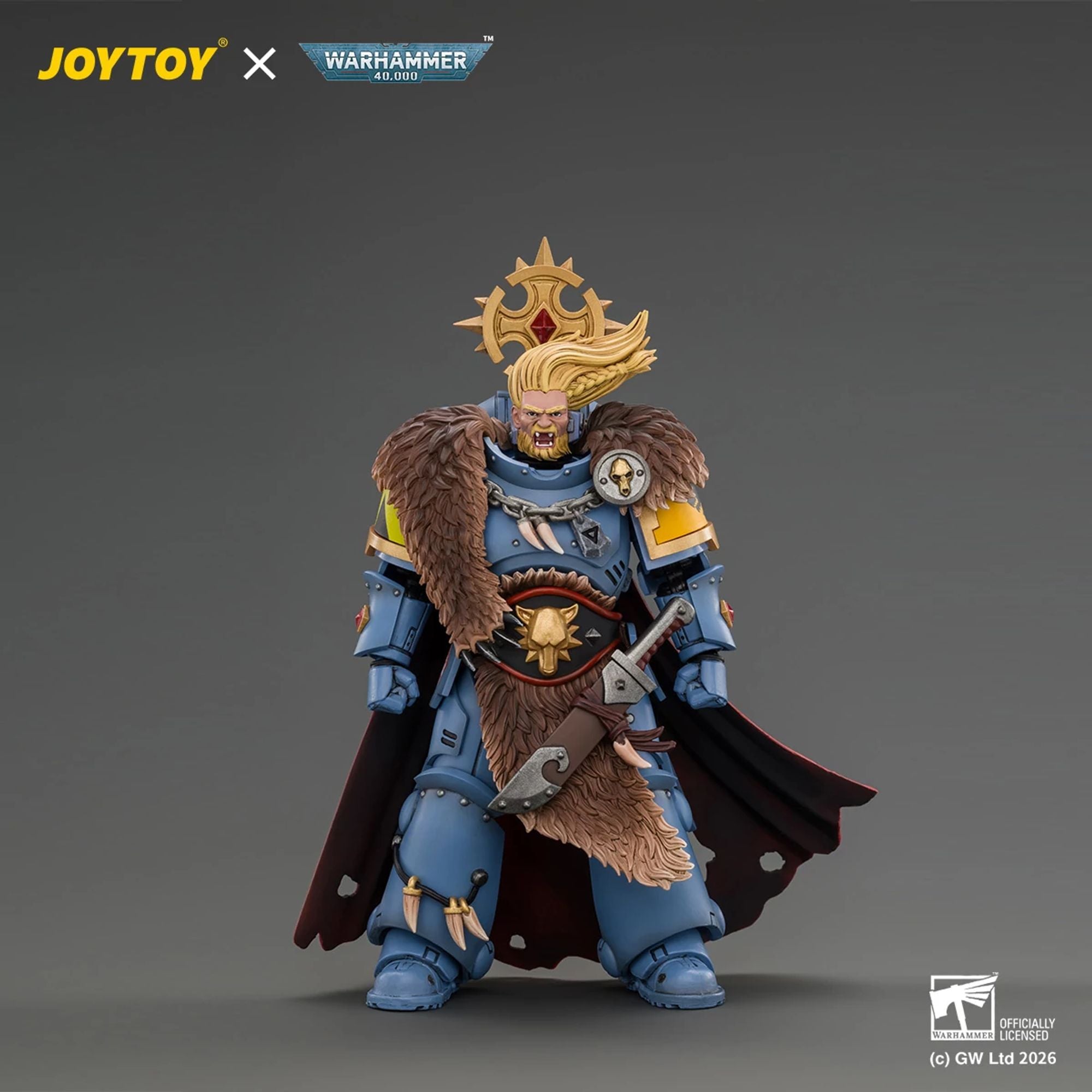 JoyToy Space Wolves Battle Leader Action Figure 1/18