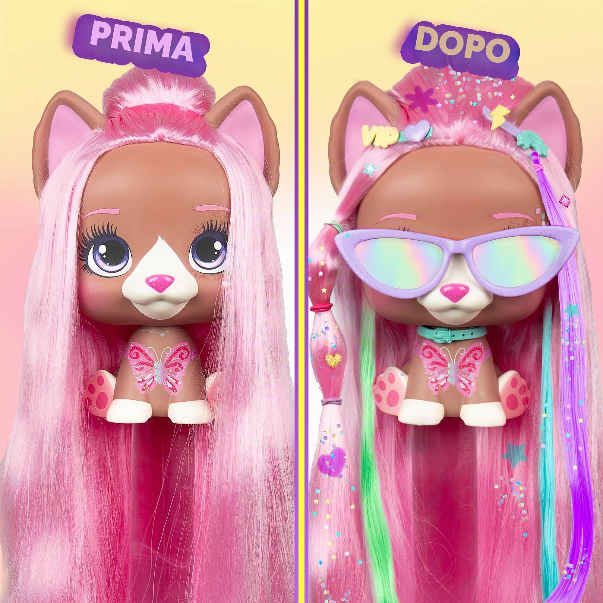 VIP Pets Mega Pet Nyla Bambola Capelli Lunghi