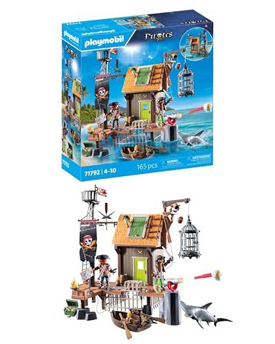 Playmobil Pirates approdo pirati 71792 playset prigione