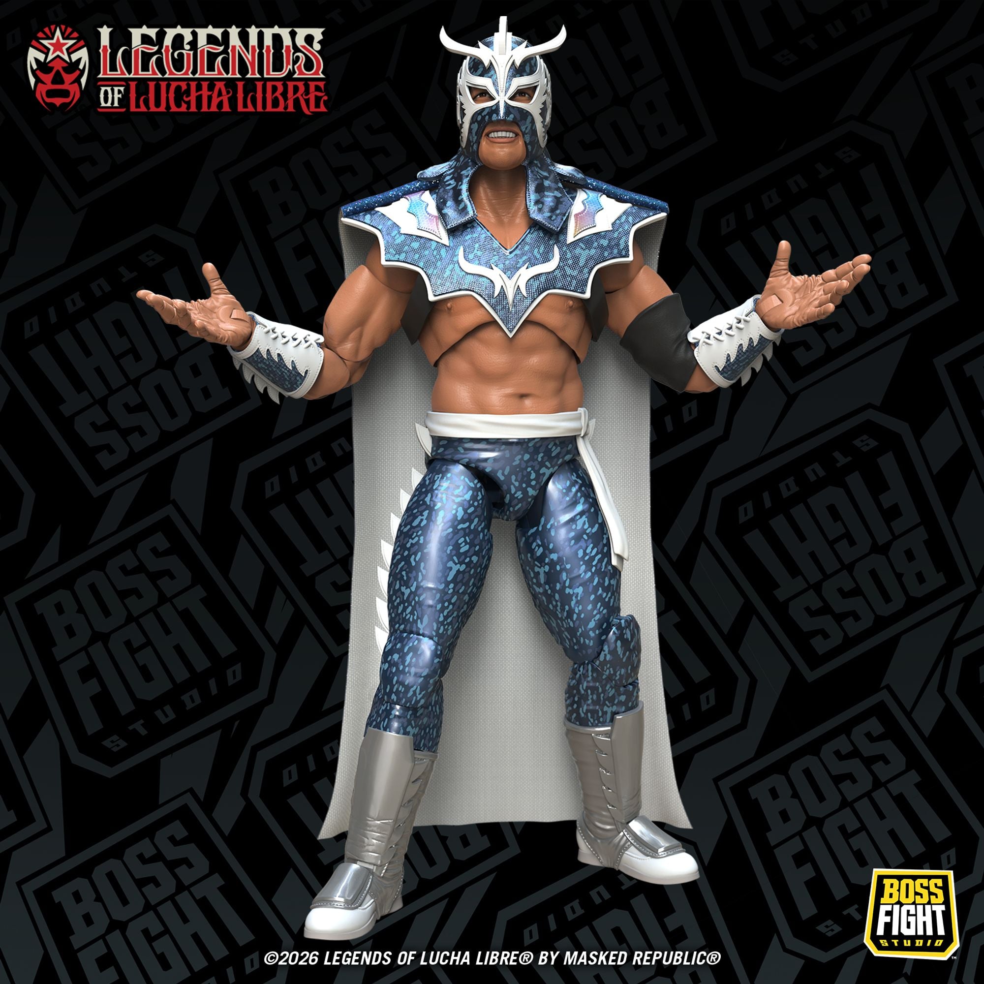 Boss Fight Studio Ultimo Dragon Holographic Deco action figure