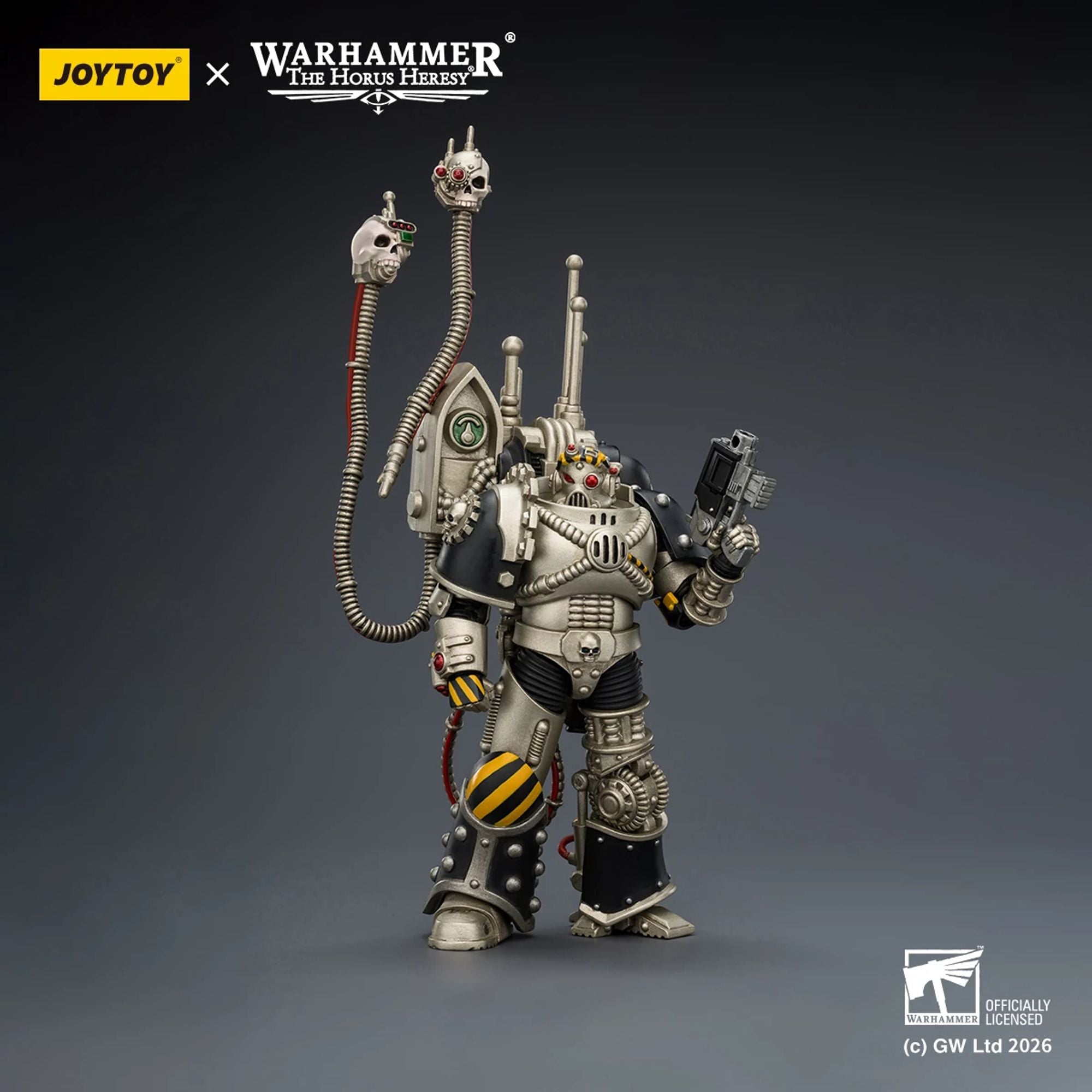 JoyToy Iron Warriors Praevian action figure con pistola bullone