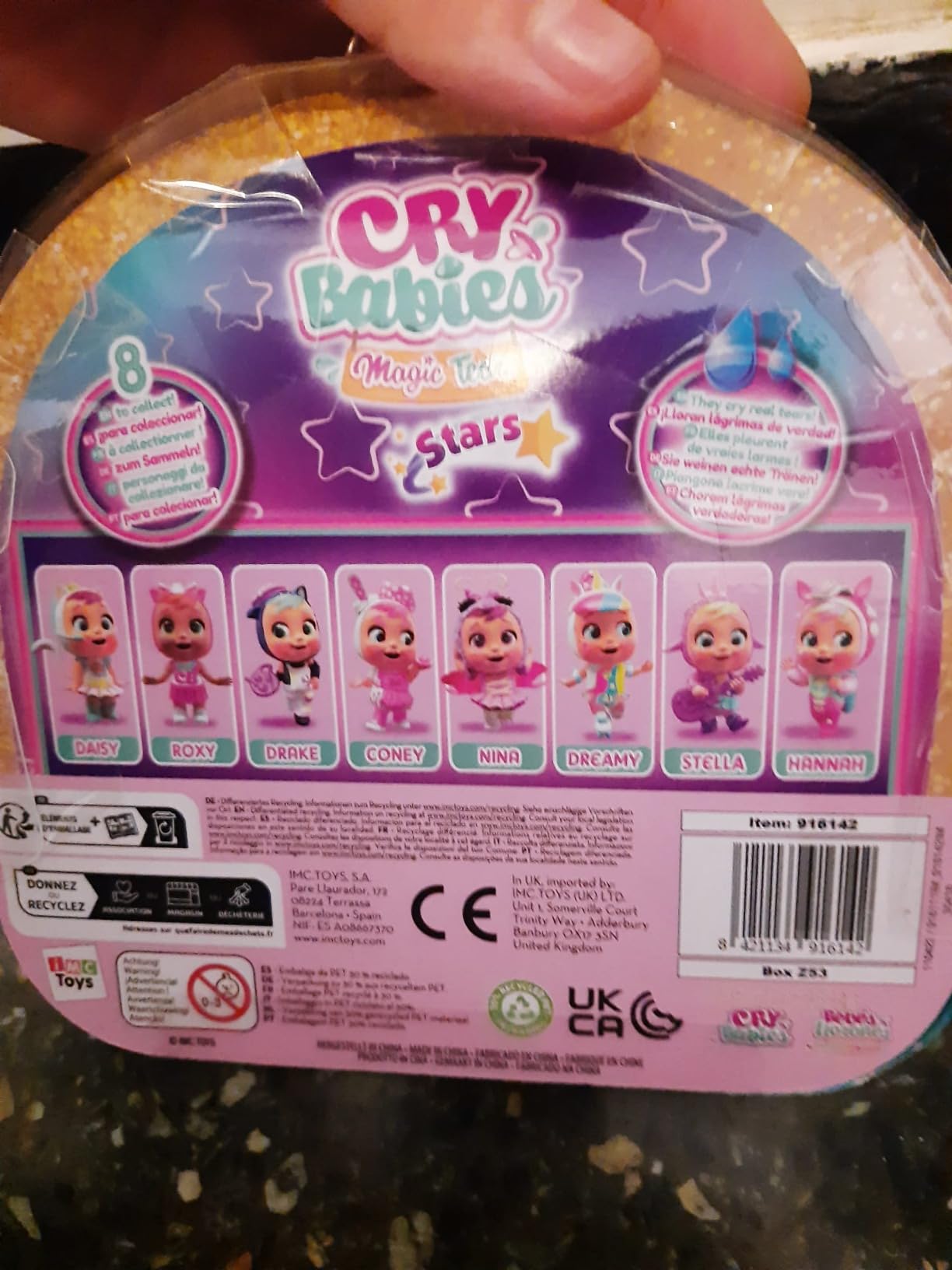 Cry Babies Magic Tears Talent Coney bambola cuoca sorprese