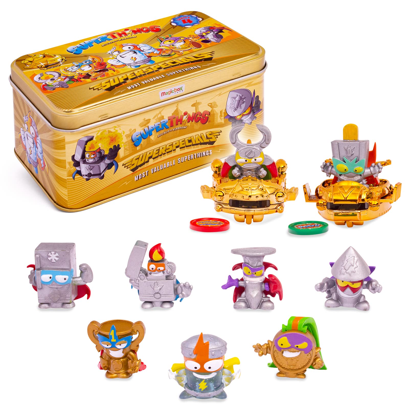 Superthings Series 4 Latta Gold figure Kid Kazoom