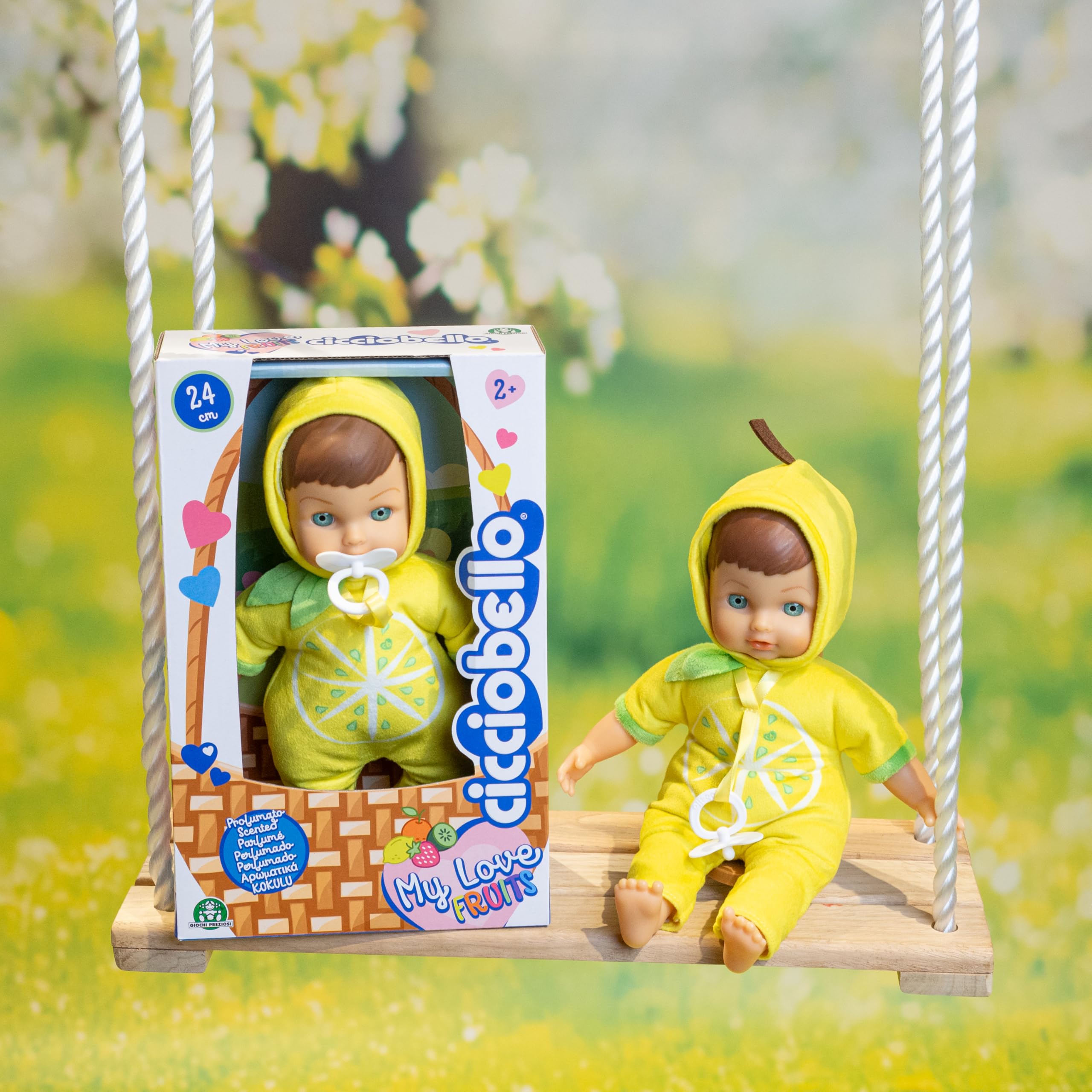 Cicciobello My Love Fruits bambolotto 24 cm Limone morbido