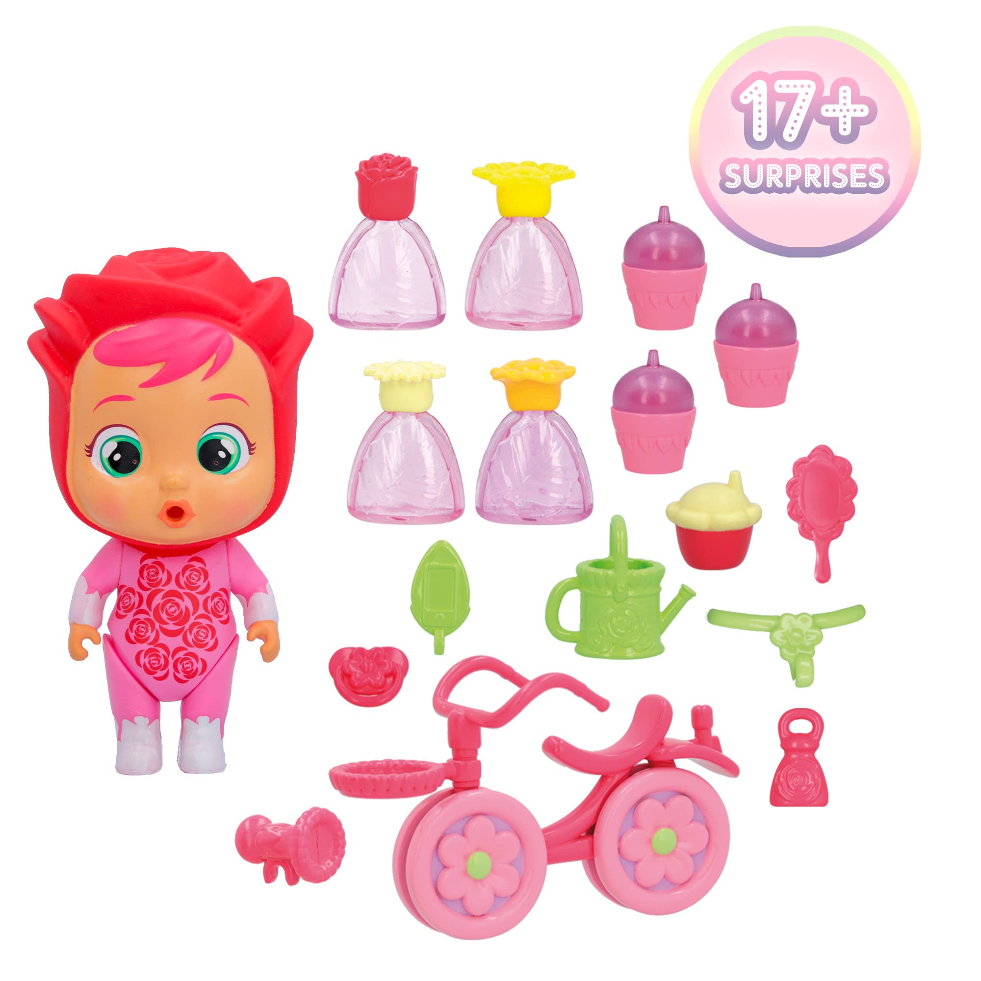 IMC Toys Cry Babies Magic Tears Rose bici profumi 17 accessori