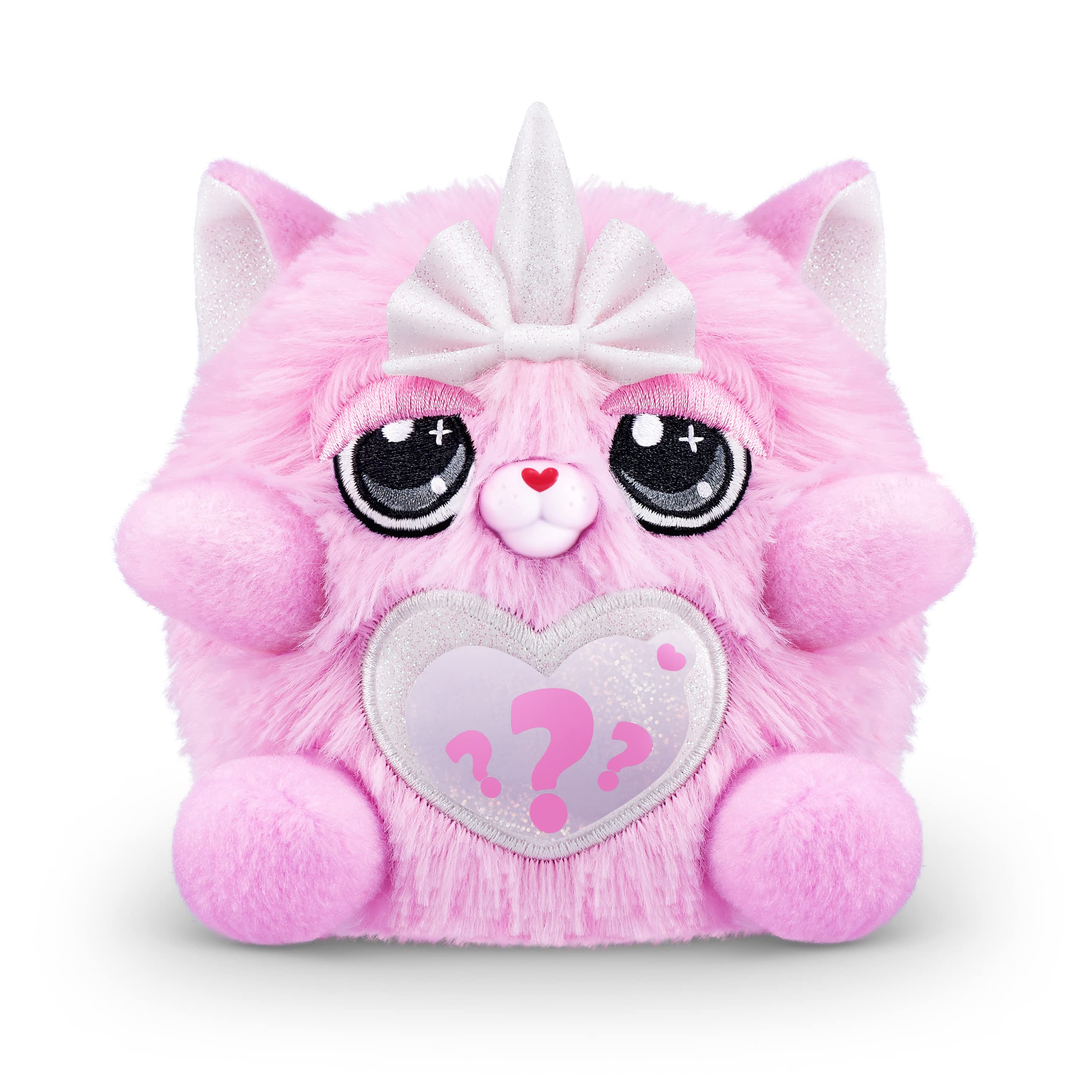 Rainbocorns Kittycorn Chinchilla Cat peluche con occhi luminosi