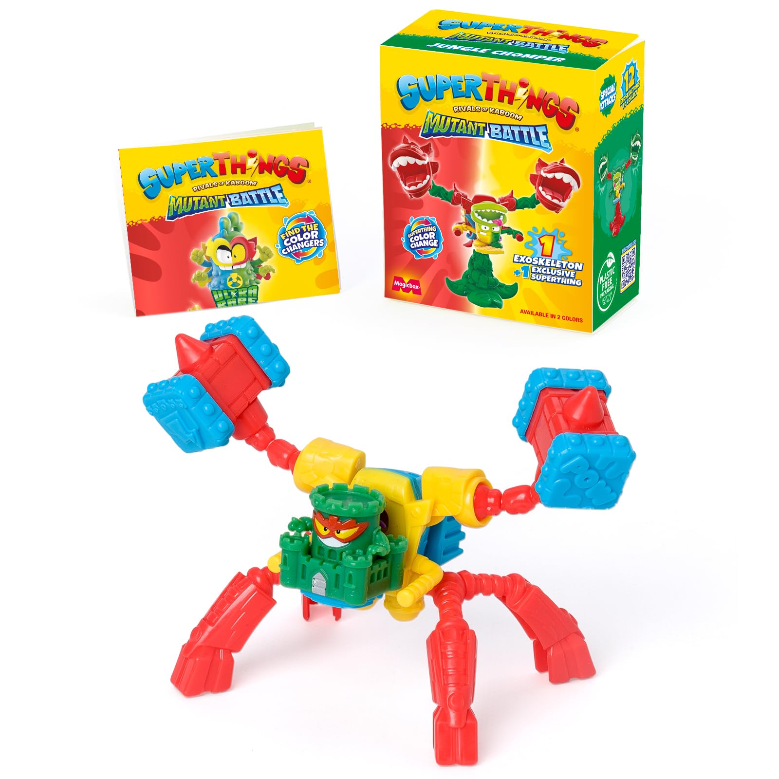 Superthings Mutant Battle 12 Exoskeleton Figure Collezione