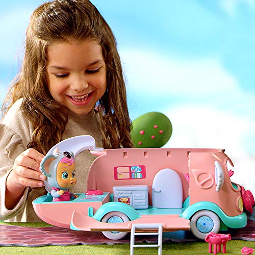 Imc Toys Cry Babies Magic Tears Koali Campervan camper con bambola