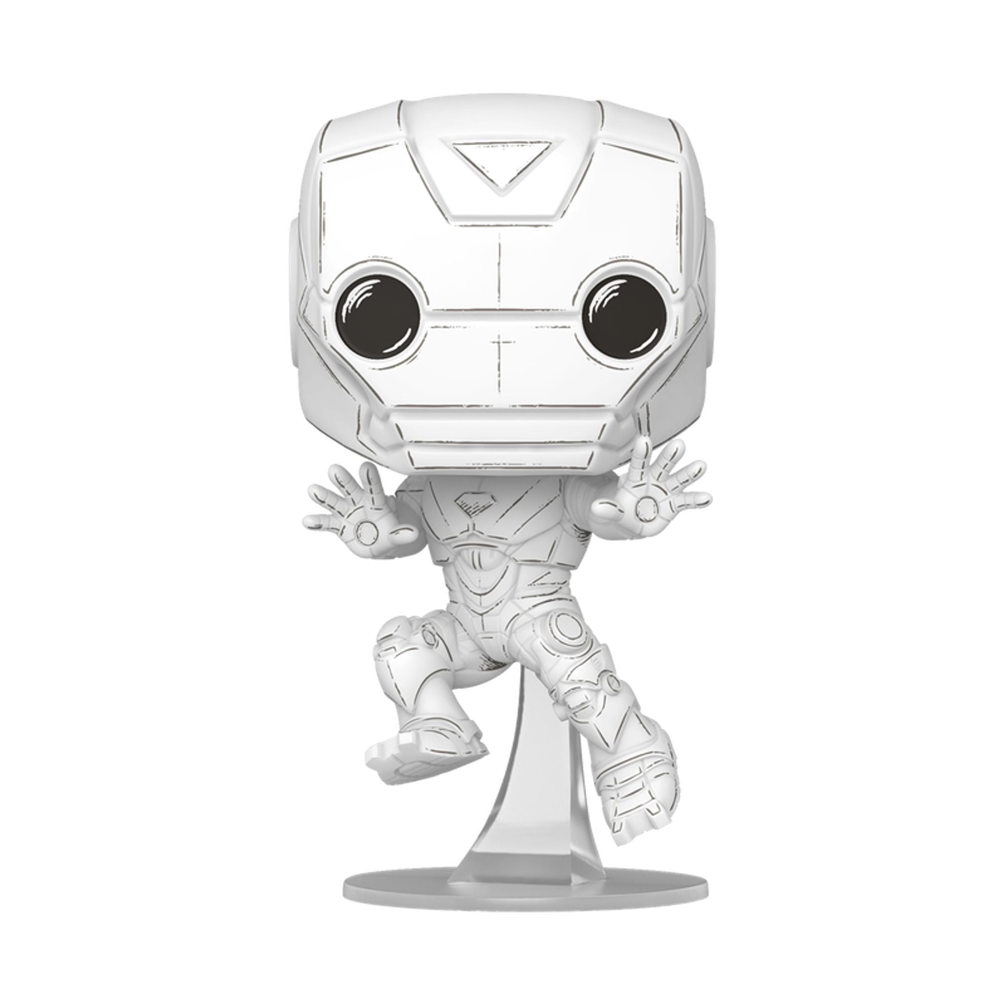 Funko Pop Marvel Sketched Iron Man vinile 15 cm