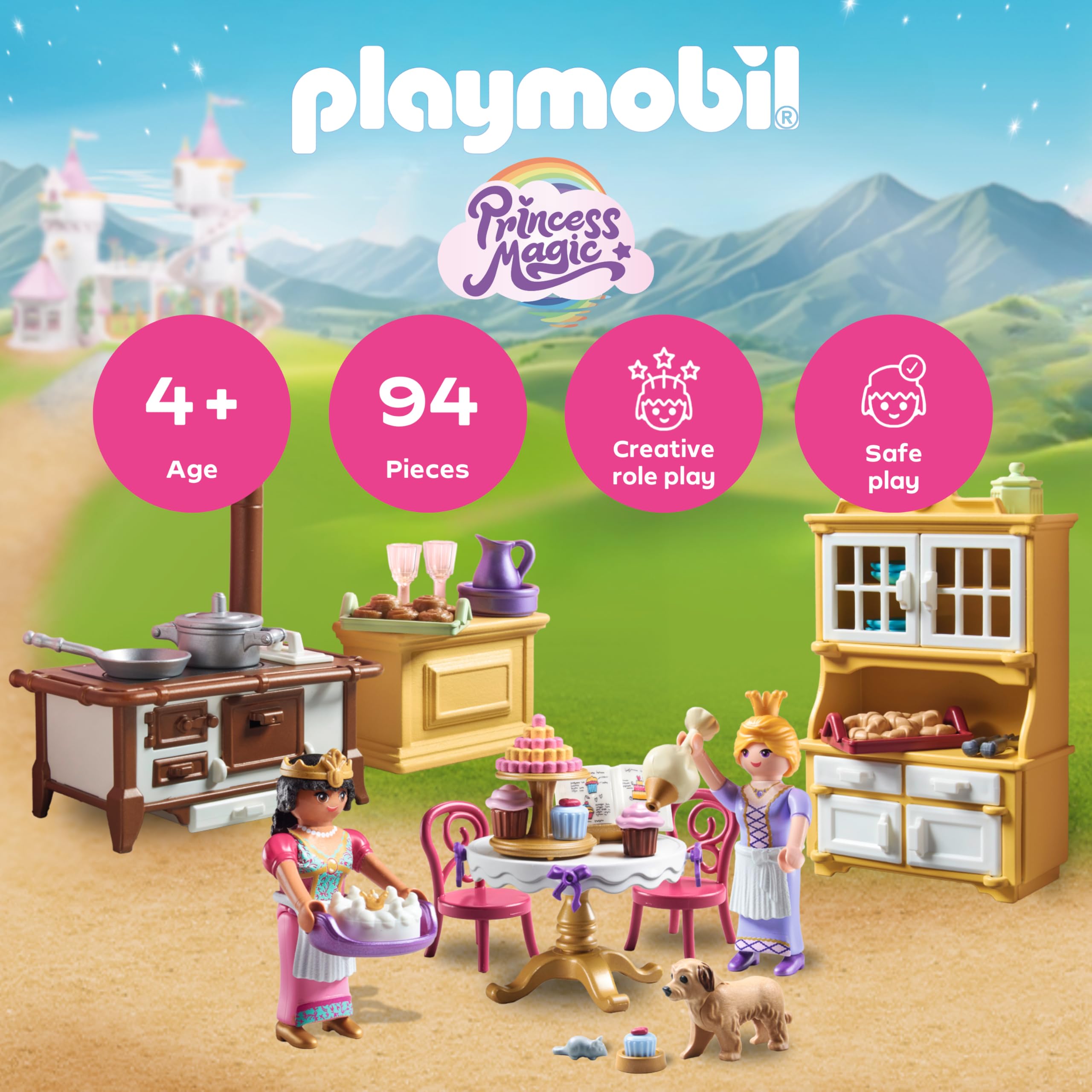 PLAYMOBIL Princess Magic 71848 playset cucina reale principesse