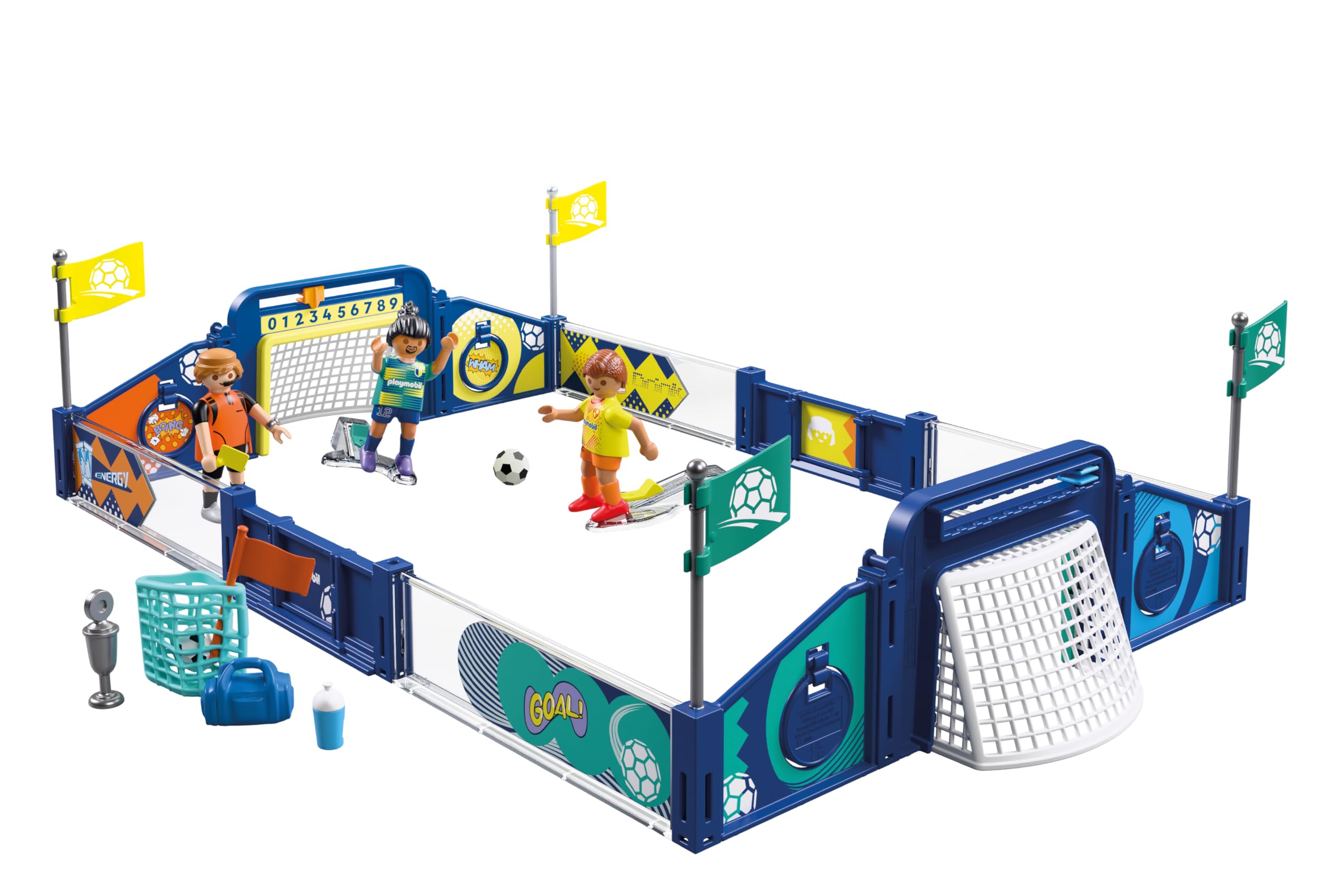 PLAYMOBIL My Life 72056 arena calcio con 2 porte
