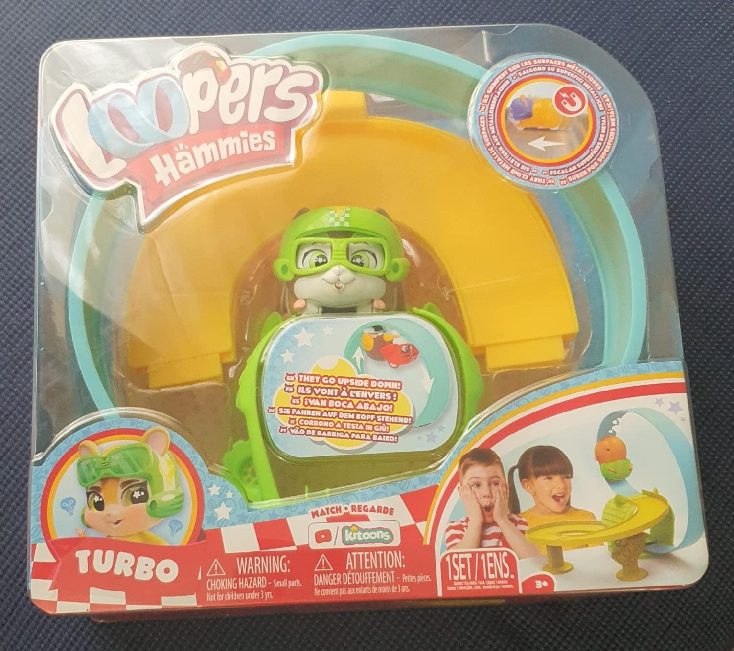 Imc Toys Loopers Hammies Turbo criceto interattivo pista