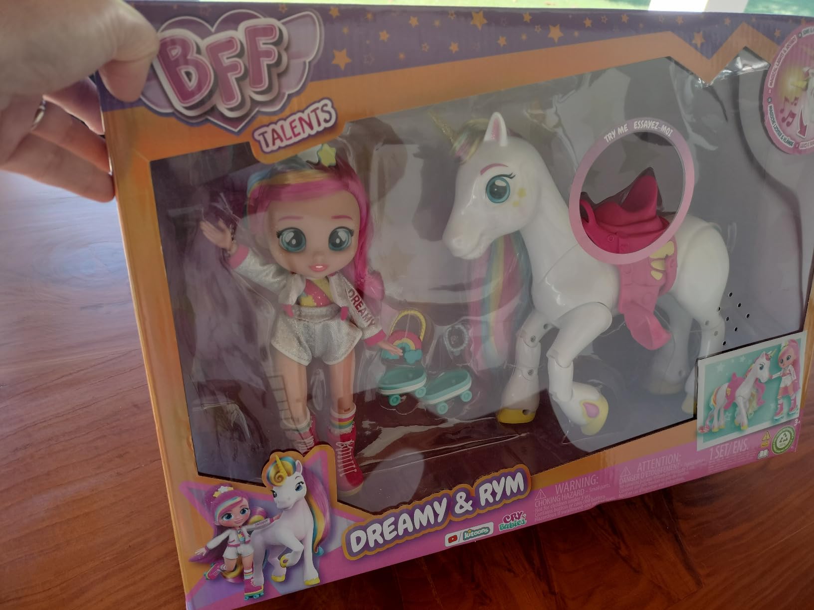 IMC Toys BFF Dreamy Rym bambola fashion con unicorno pack deluxe