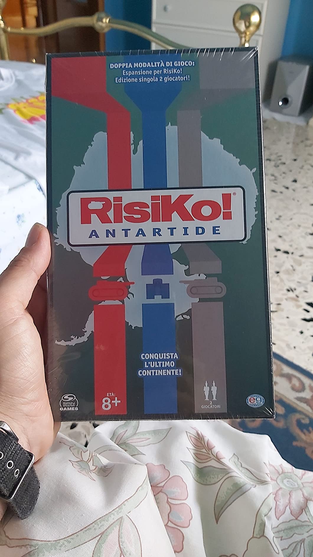 Risiko Antartide gioco tavolo strategia 2 giocatori 8+ anni
