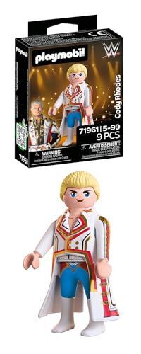 PLAYMOBIL WWE Cody Rhodes 71961 action figure mantello bianco