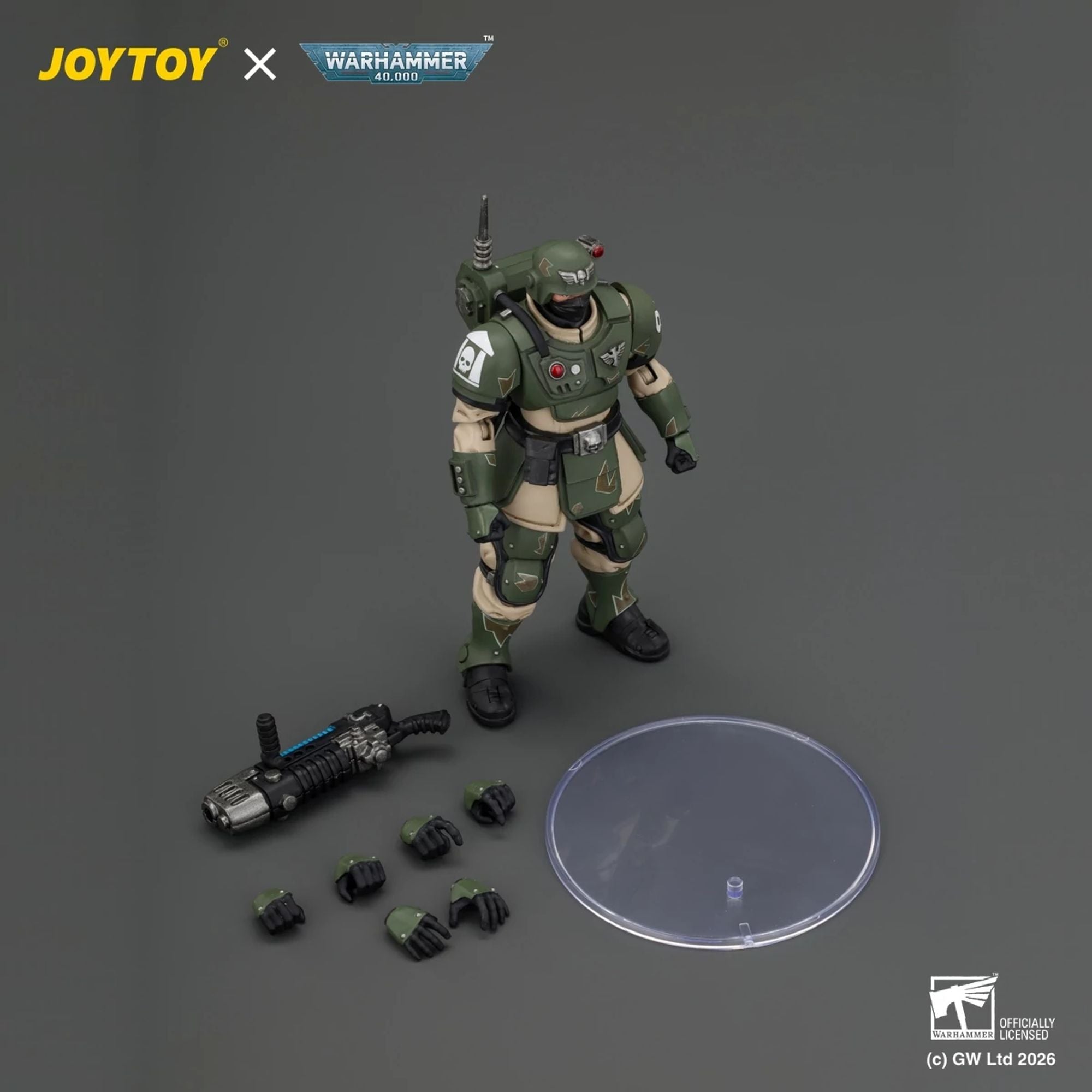 JoyToy Astra Militarum Kasrkin 4 Action Figure Plasma