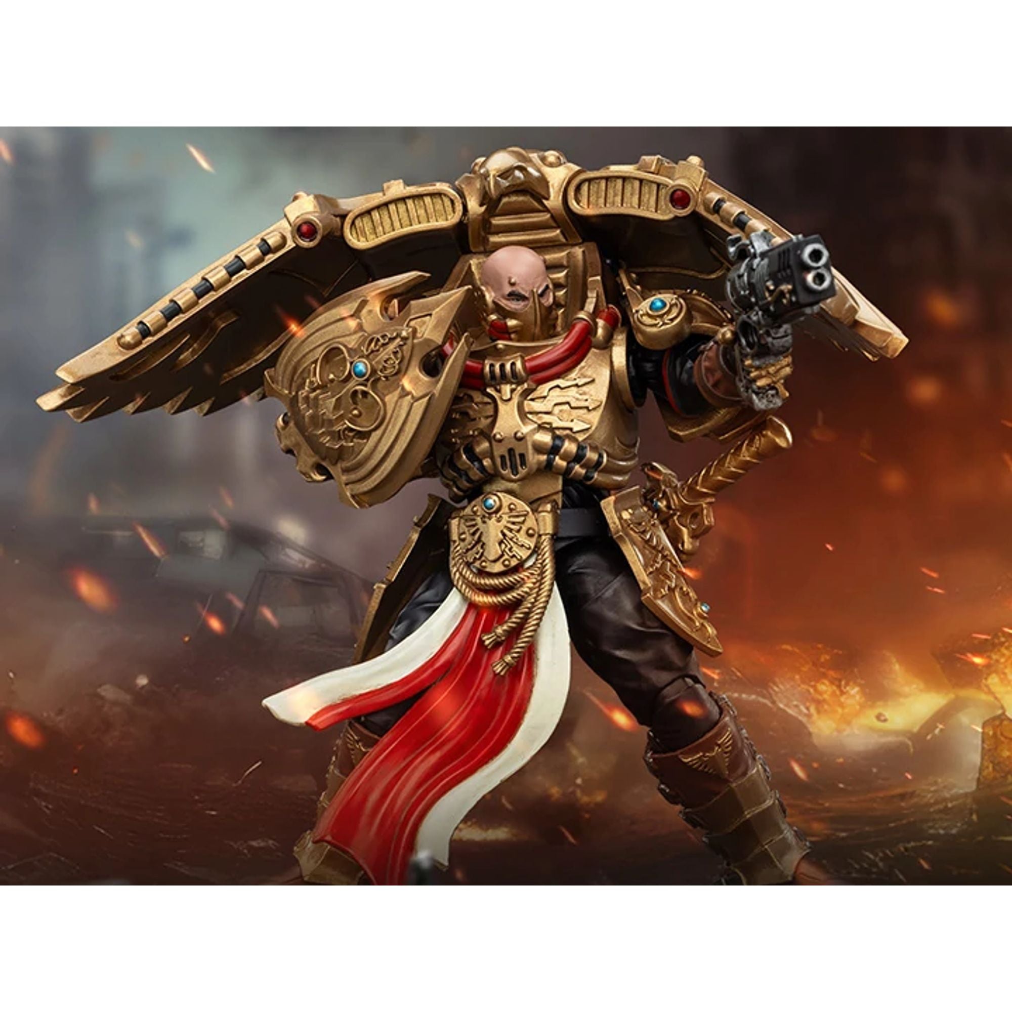 JoyToy WH40K Custodes Venatari Kinetic Destroyer action figure