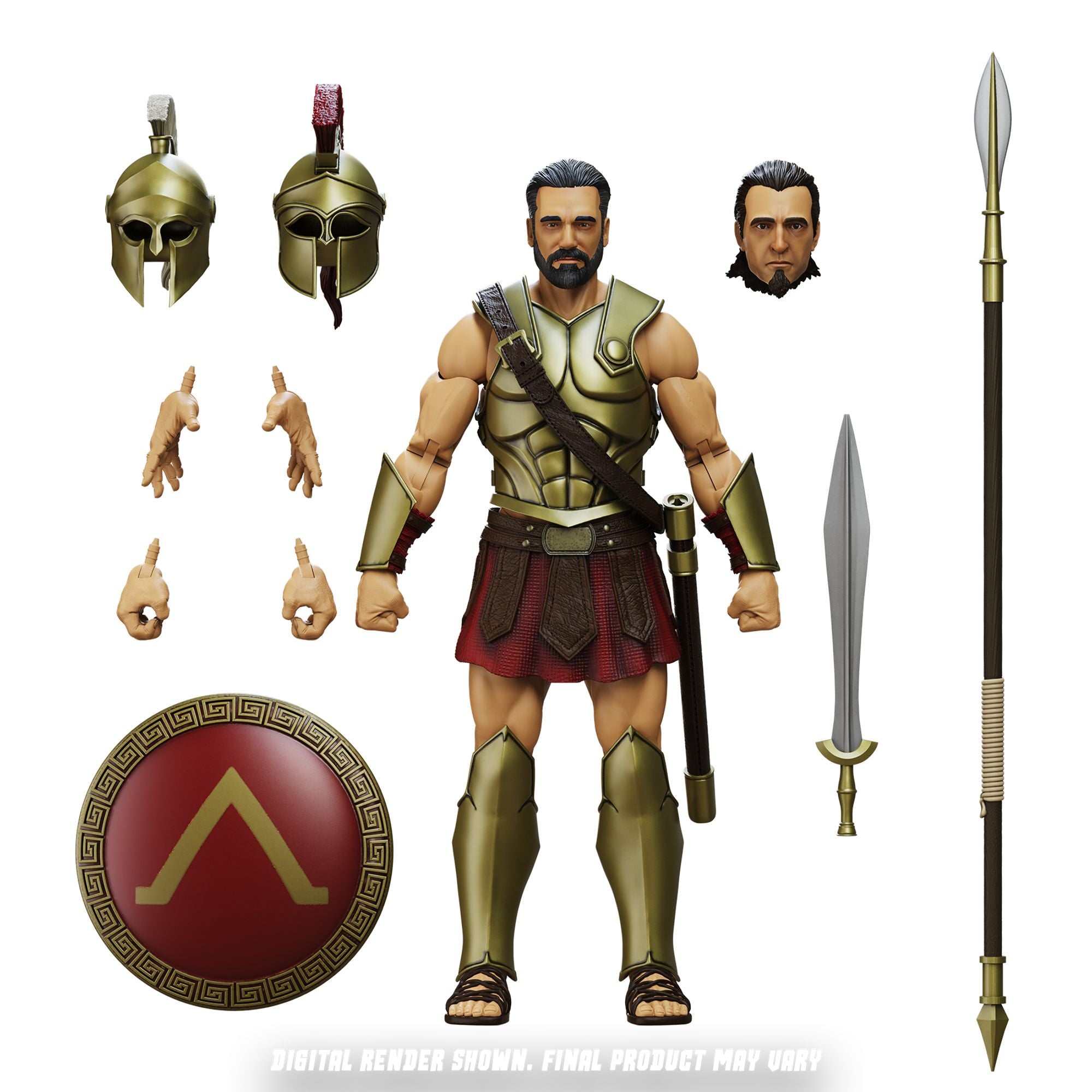 Boss Fight Spartan Pride of Sparta action figure Epic