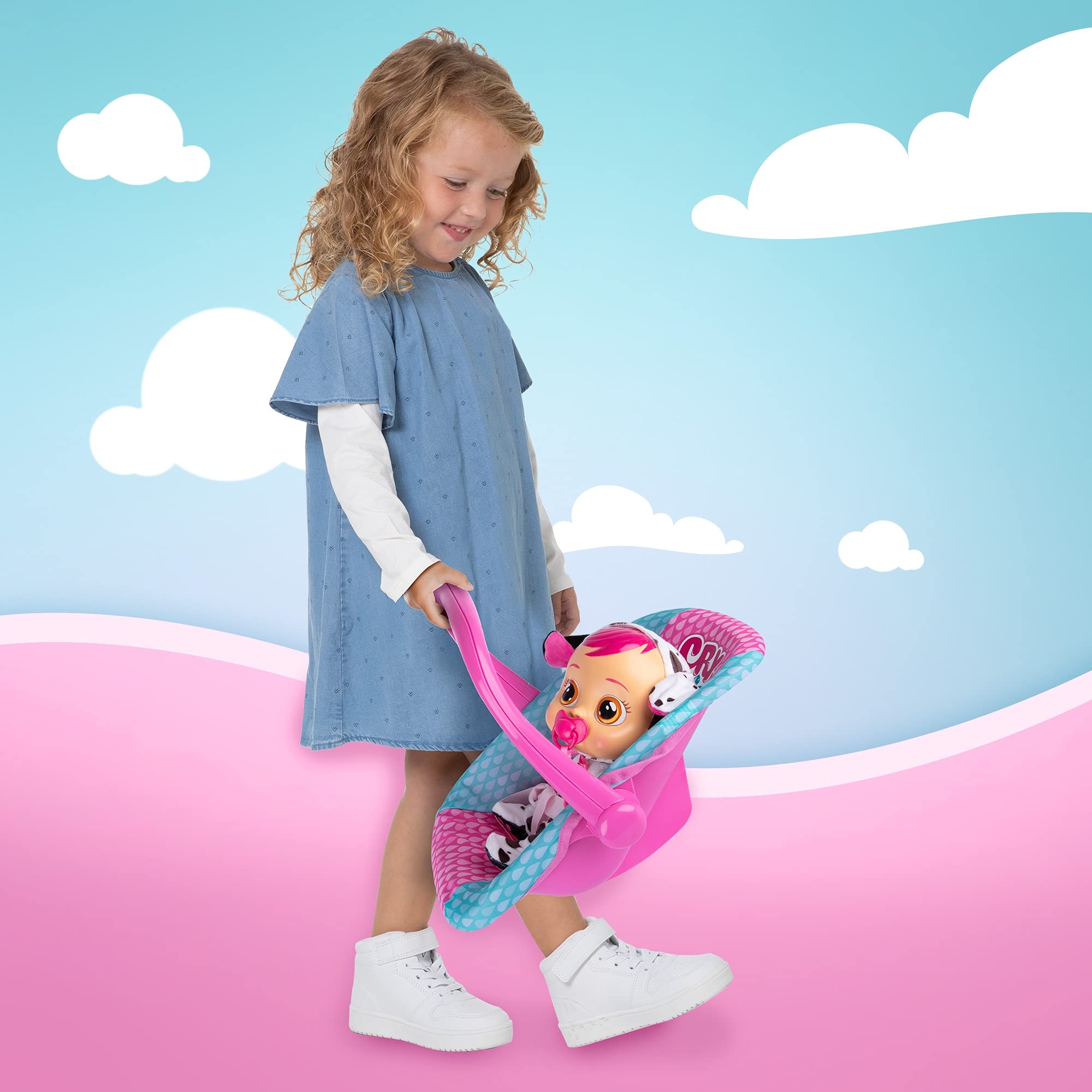 Cry Babies Magic Tears Seggiolino Viaggio Bambole 35 cm