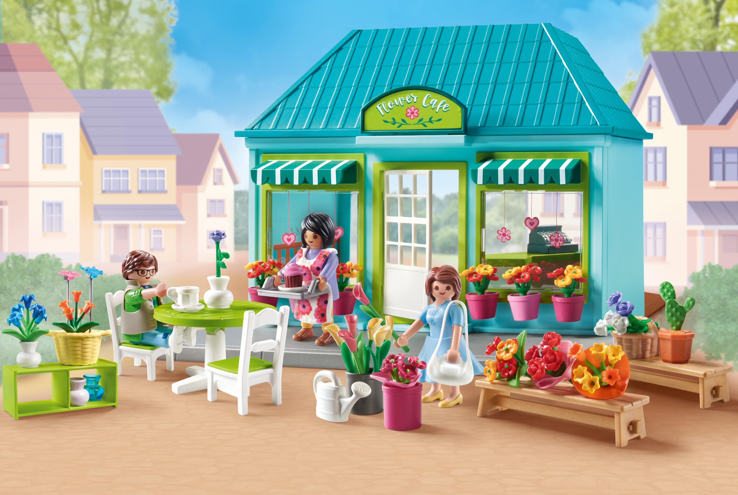 Playmobil My Life 71807 negozio di fiori playset
