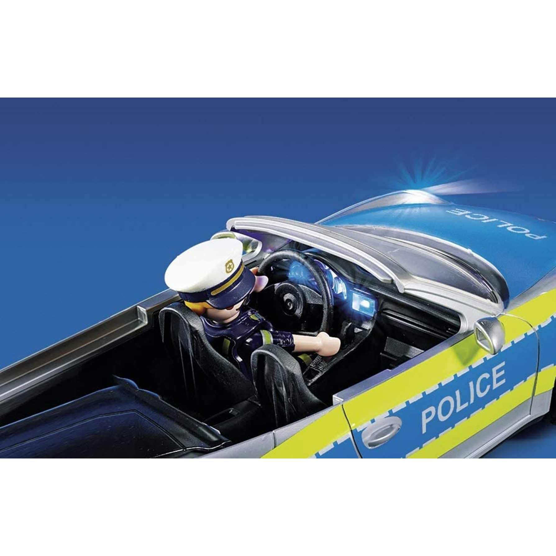 Playmobil 70066 Porsche 911 Carrera 4S Police con luci