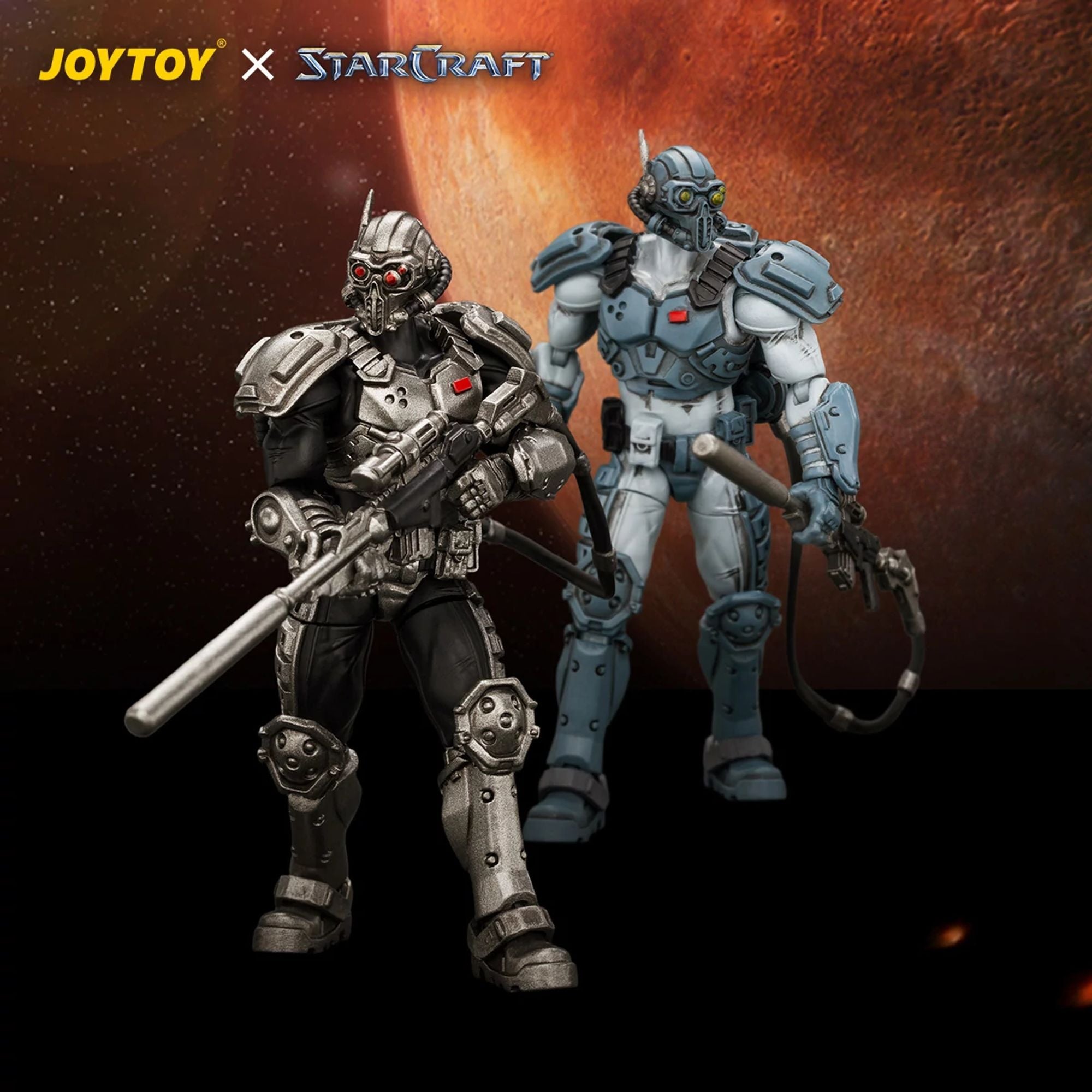 JoyToy Terran Ghost Set StarCraft action figure 3 pezzi