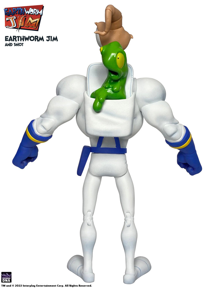 Premium DNA Earthworm Jim + Snot 1/12 Action Figure