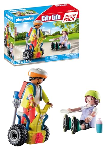 Playmobil City Action 71257 playset soccorso segway 4 anni