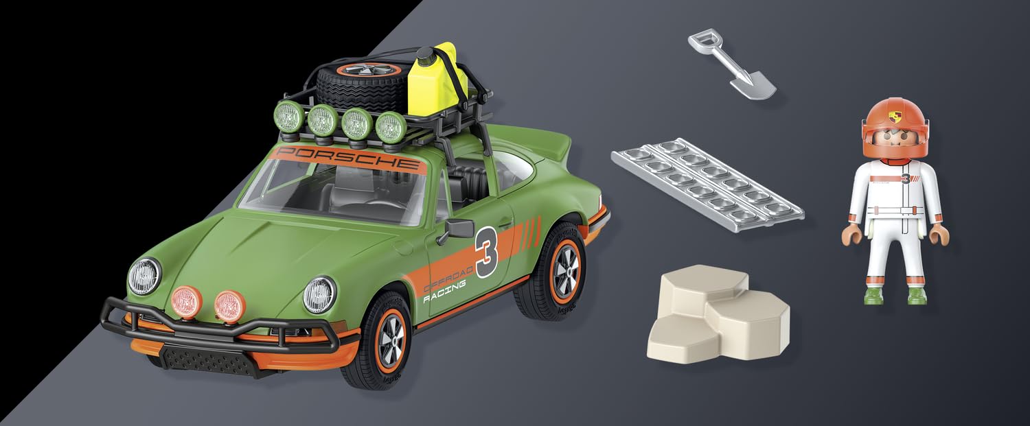Playmobil Porsche 71436 911 Carrera RS 2.7 Offroad auto 47 pezzi