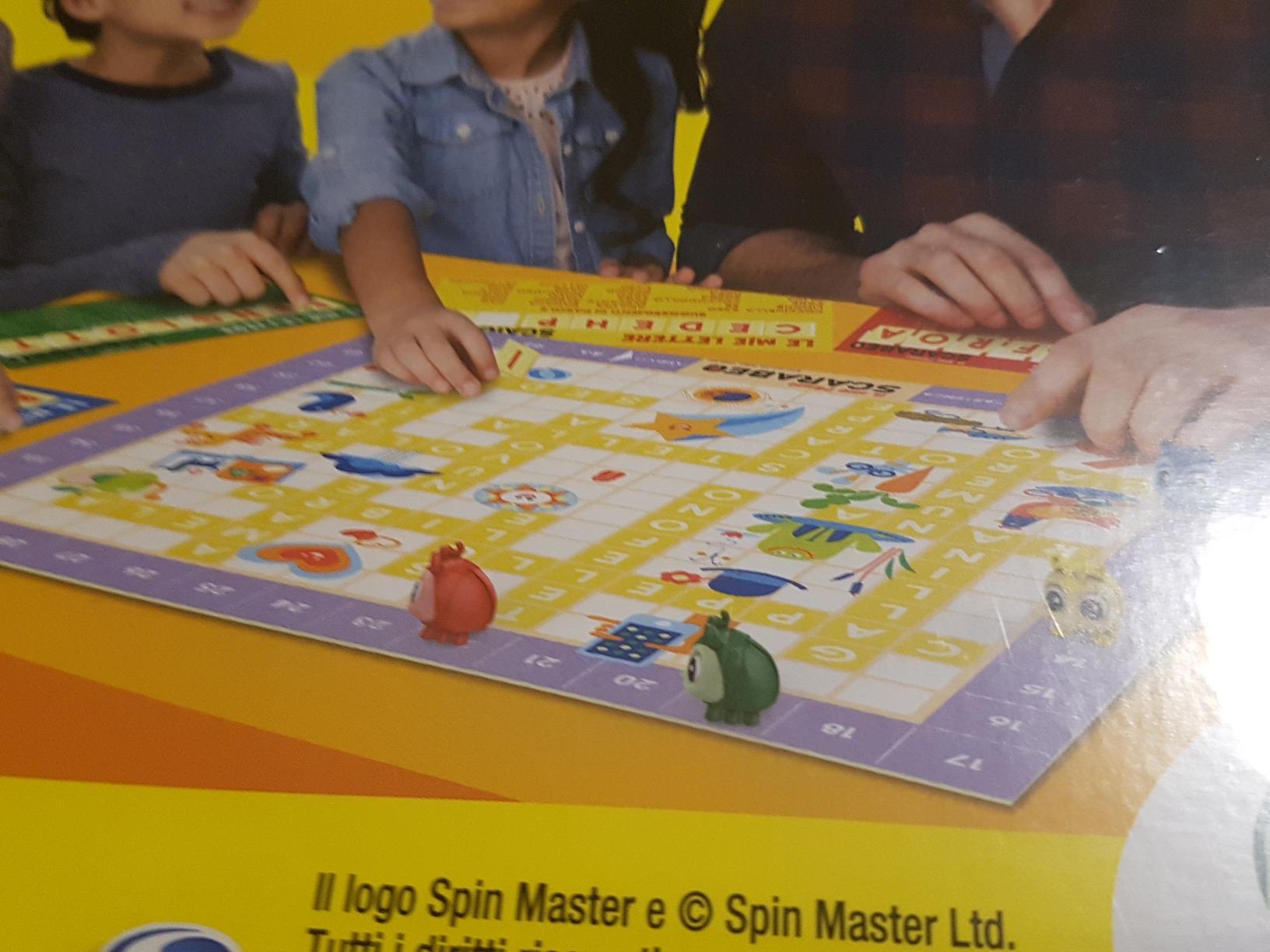 Spin Master Il Mio Primo Scarabeo gioco da tavolo 4-7 anni