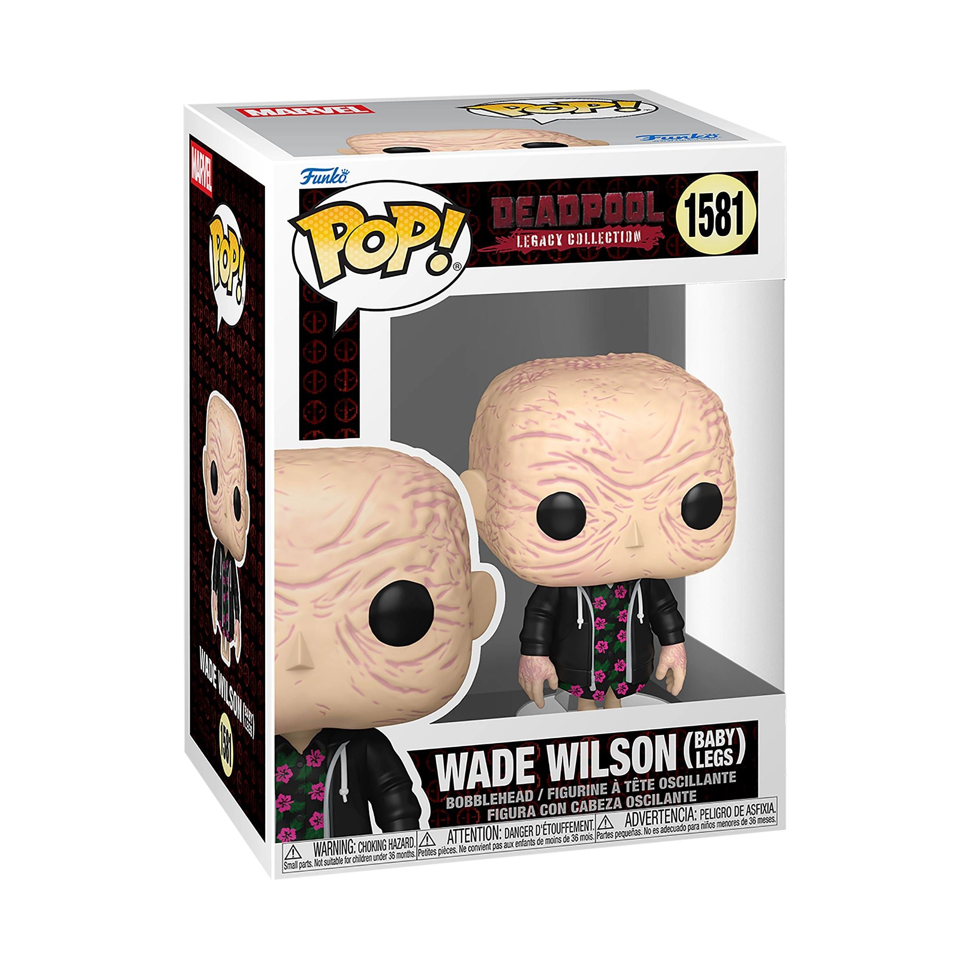 Funko Pop Deadpool With Baby Legs figure in vinile