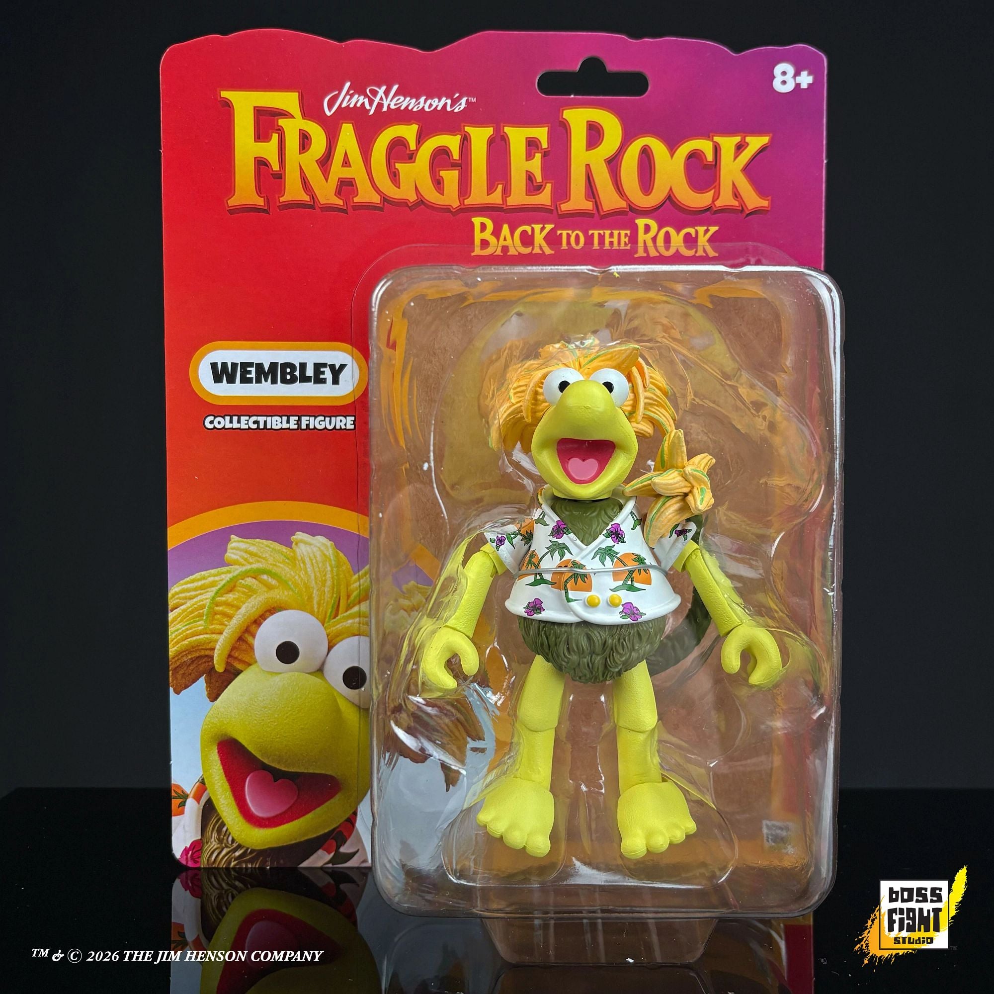 Boss Fight Studio Fraggle Rock Wembley con blister action figure