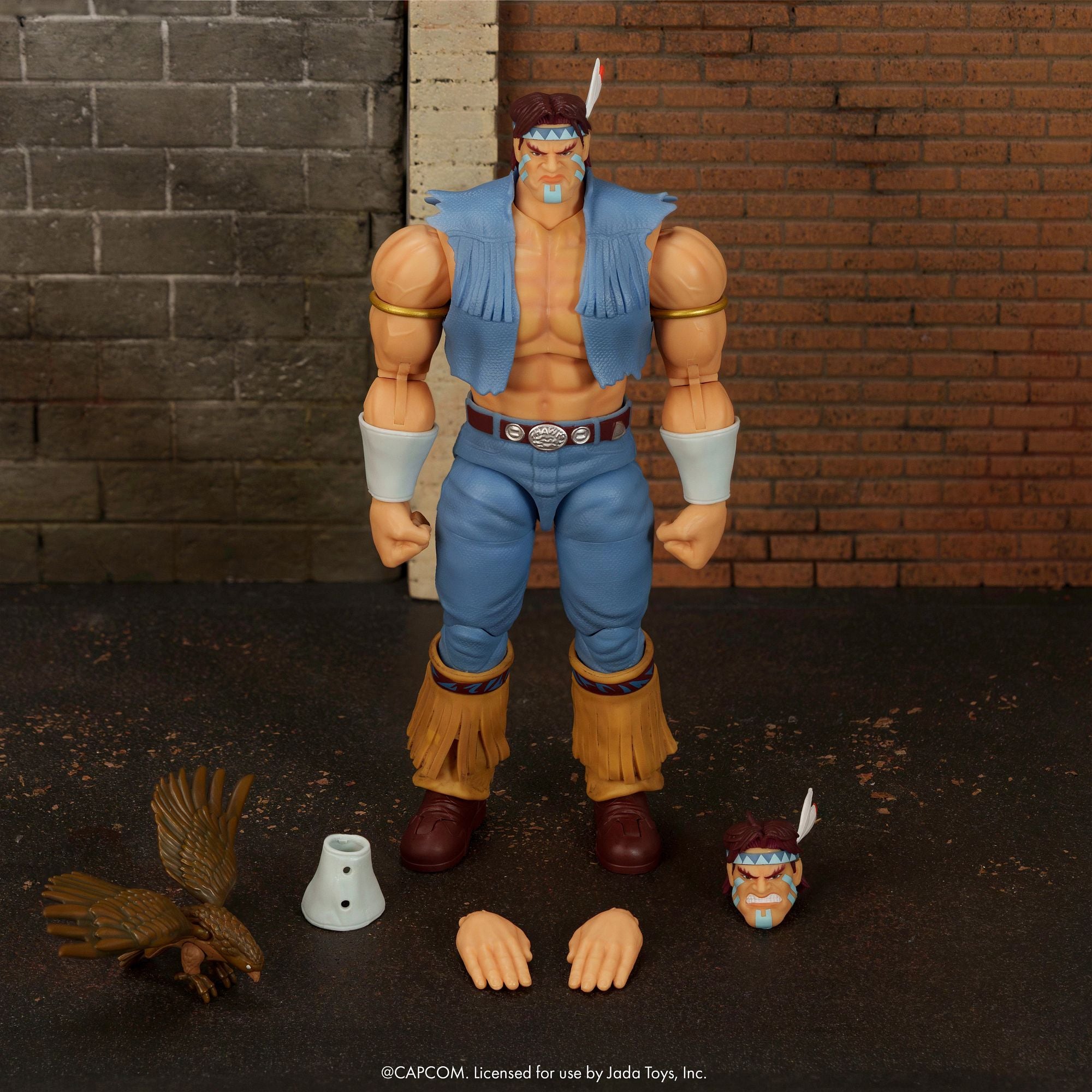 Jada Toys Ultra SF2 T Hawk action figure 1/12 Street Fighter