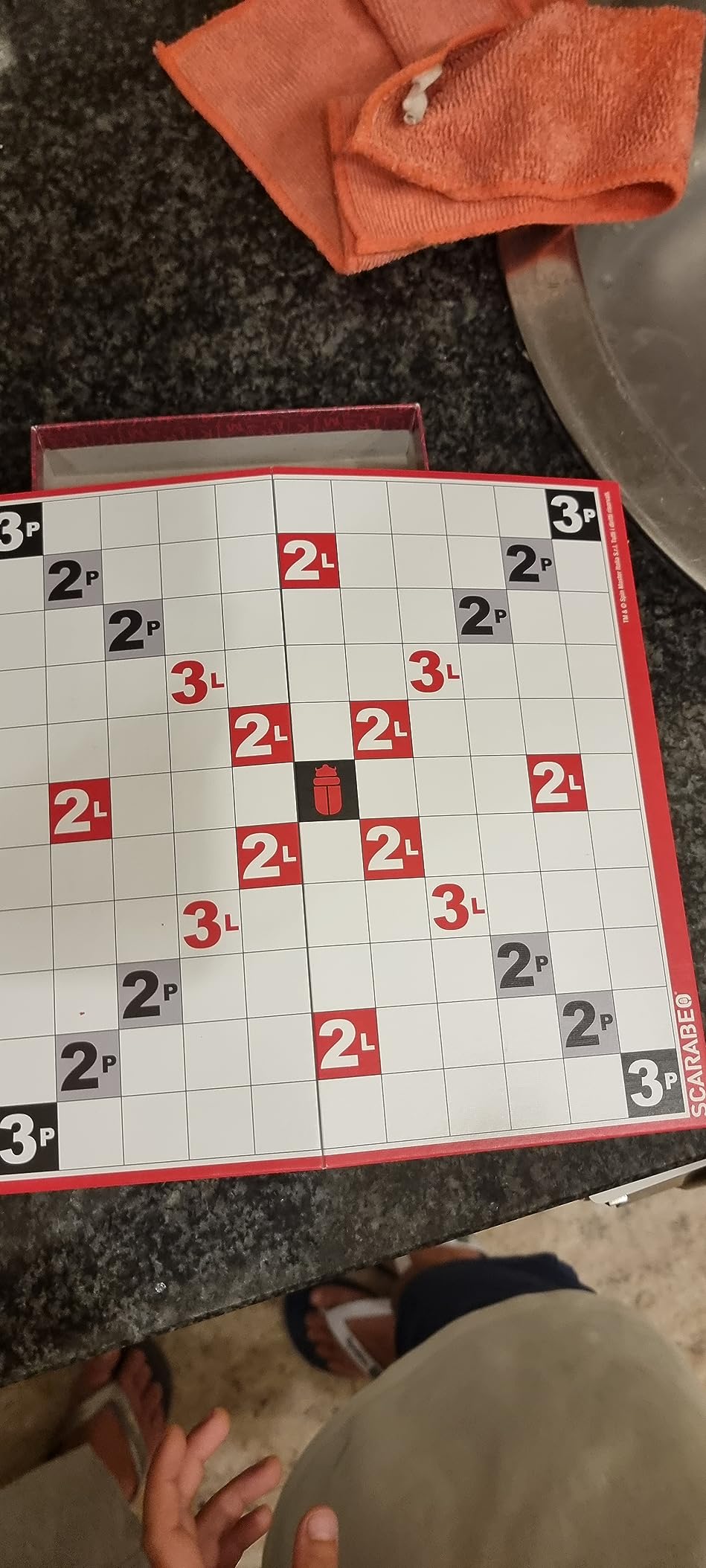 Spin Master Scarabeo 2 Giocatori Gioco da Tavolo Parole