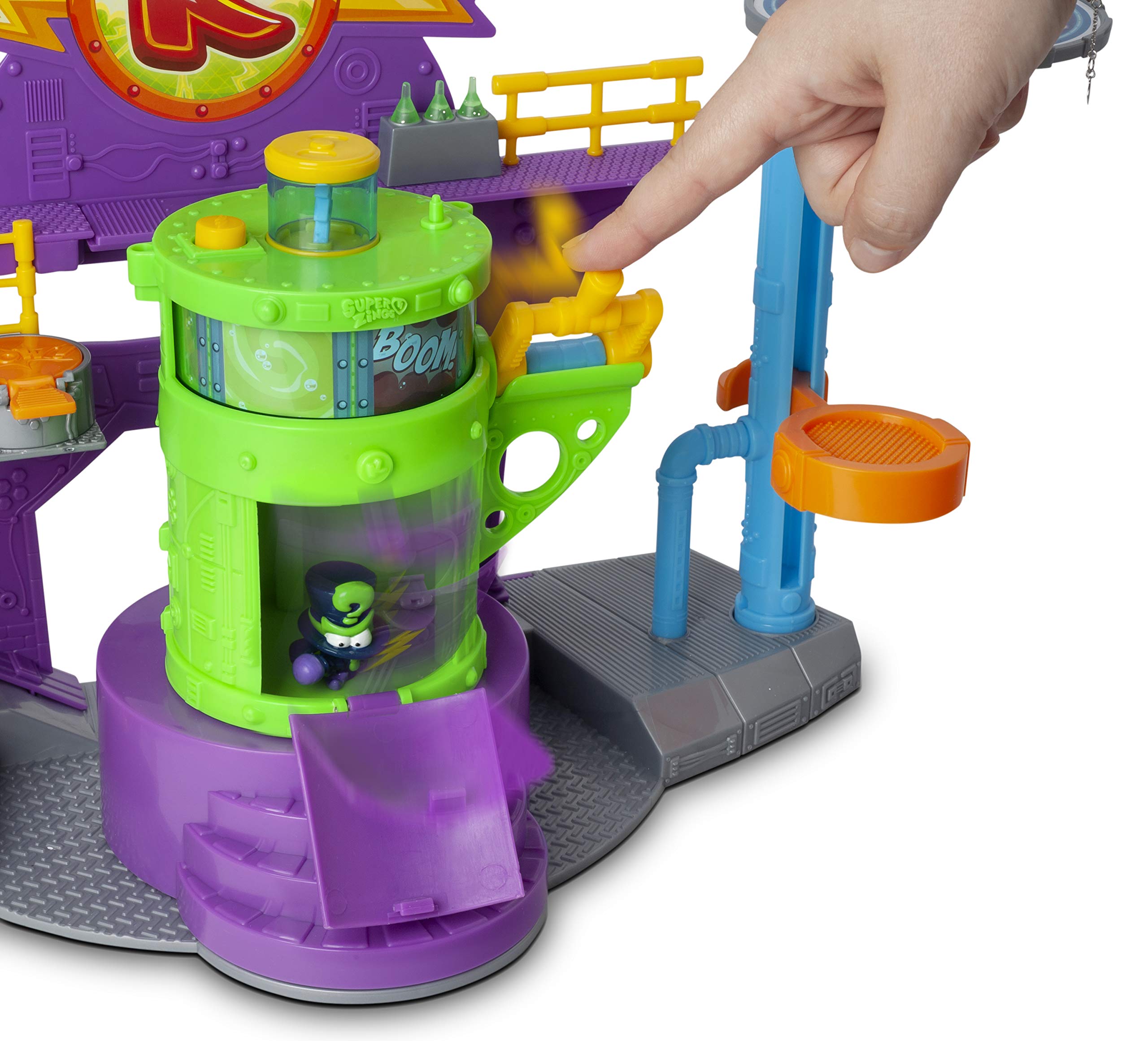 SuperThings Kazoom Lab Battle Laboratorio Playset con Robot