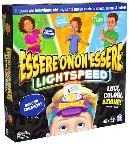 Spin Master Essere o Non Essere Lightspeed gioco da tavolo 6+ anni