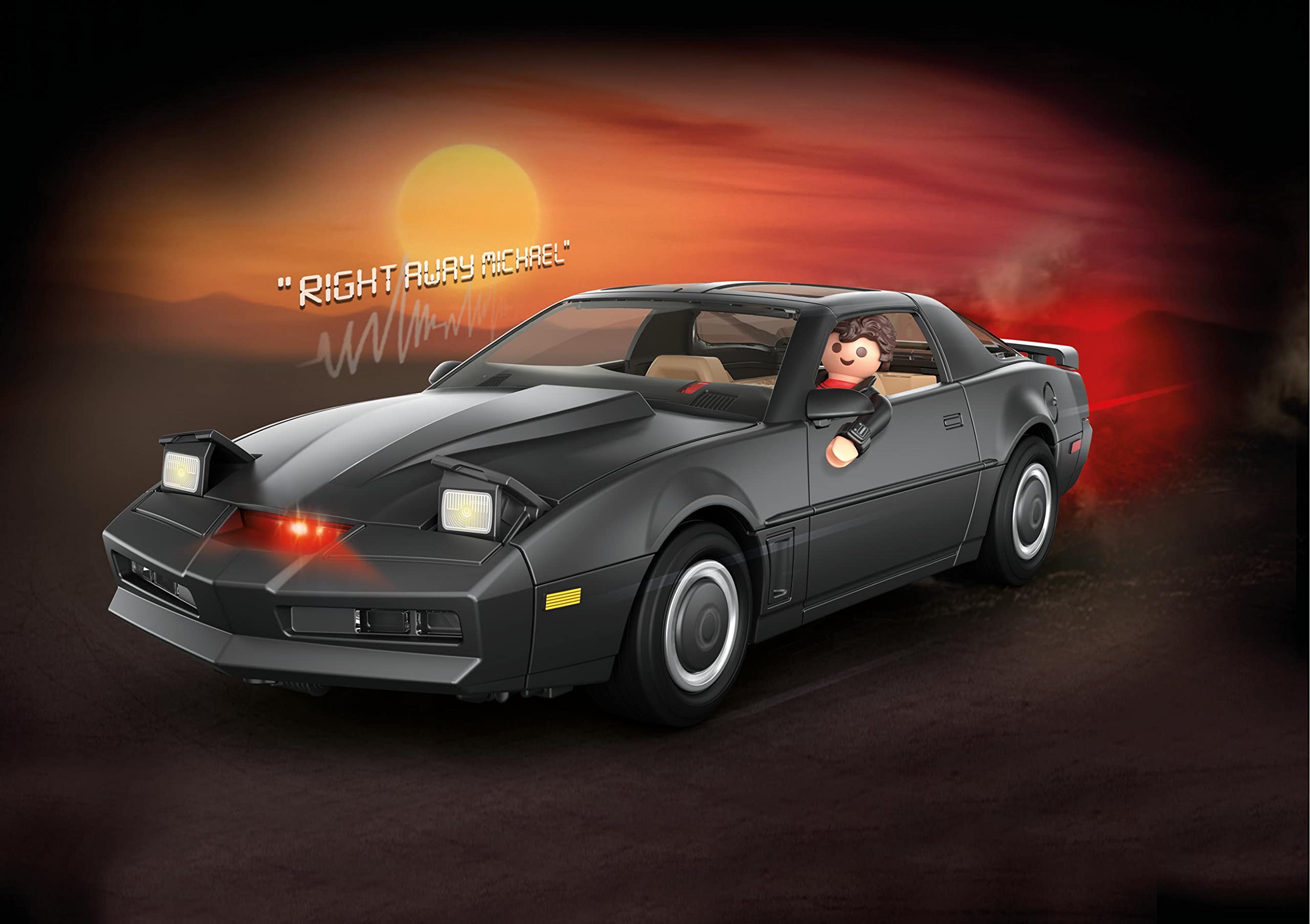 PLAYMOBIL Knight Rider 70924 K.I.T.T. auto luci e suoni
