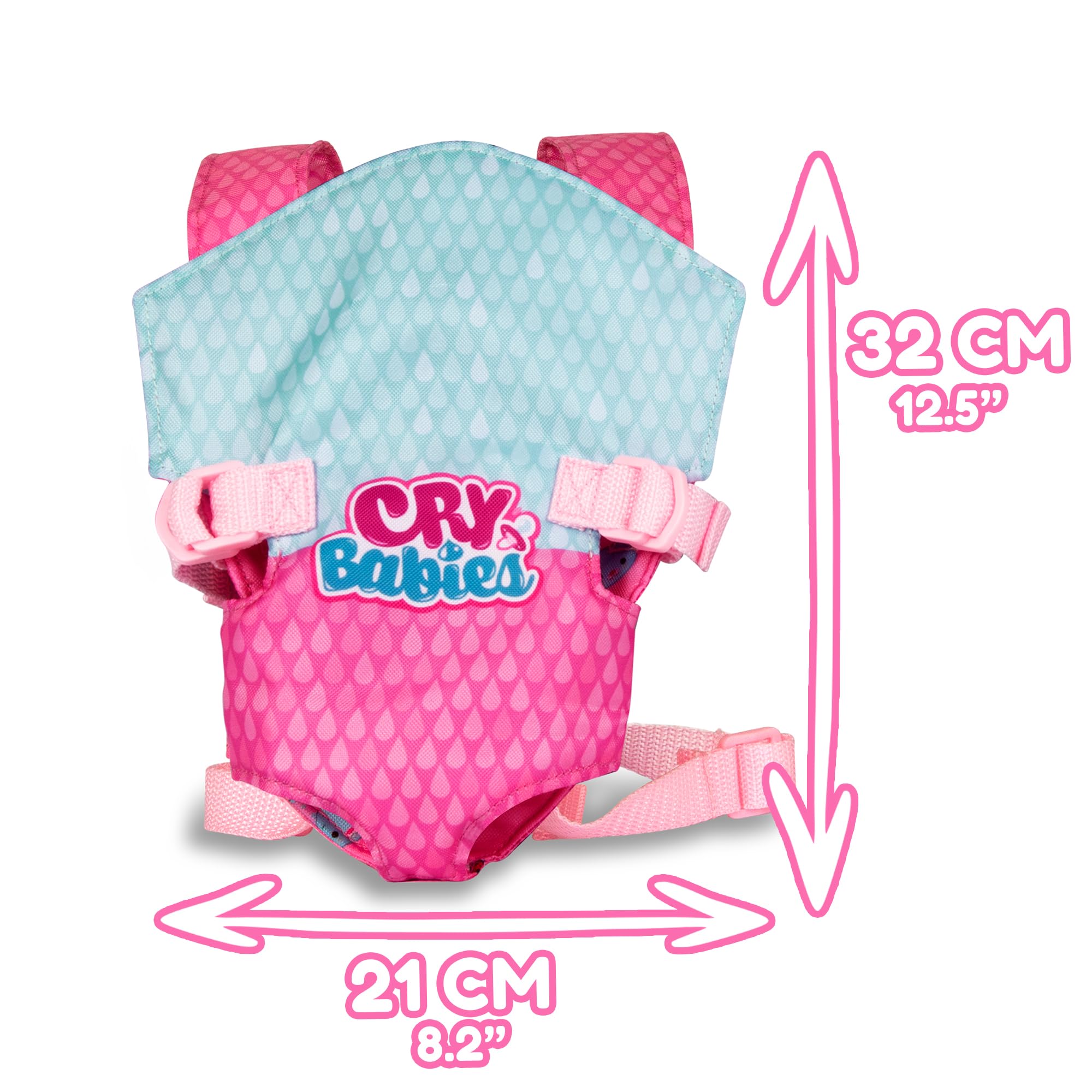 IMC Toys Cry Babies Marsupio 90019 Multicolore Regolabile