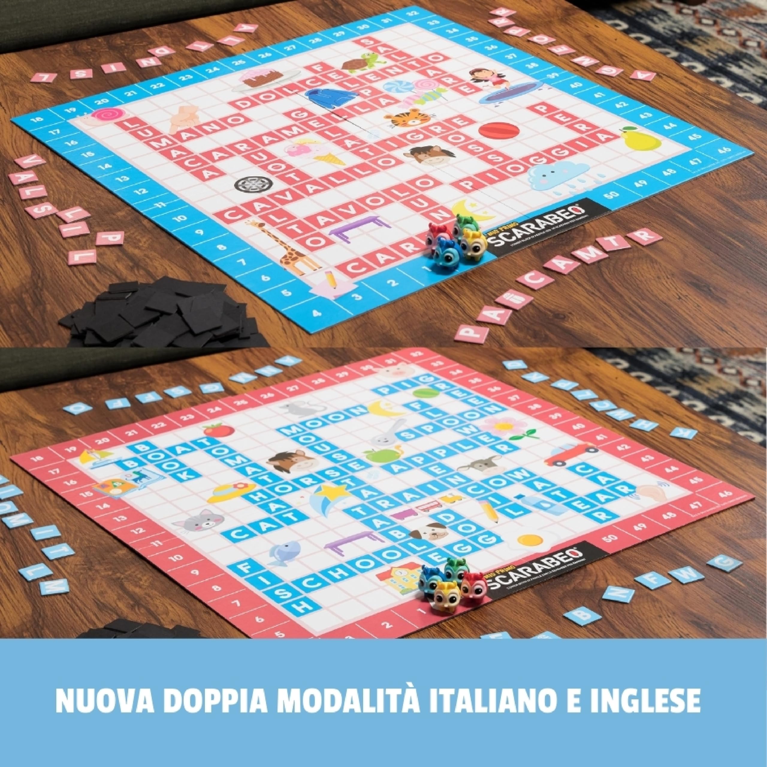 Spin Master Kids Games Il Mio Primo Scarabeo gioco italiano-inglese