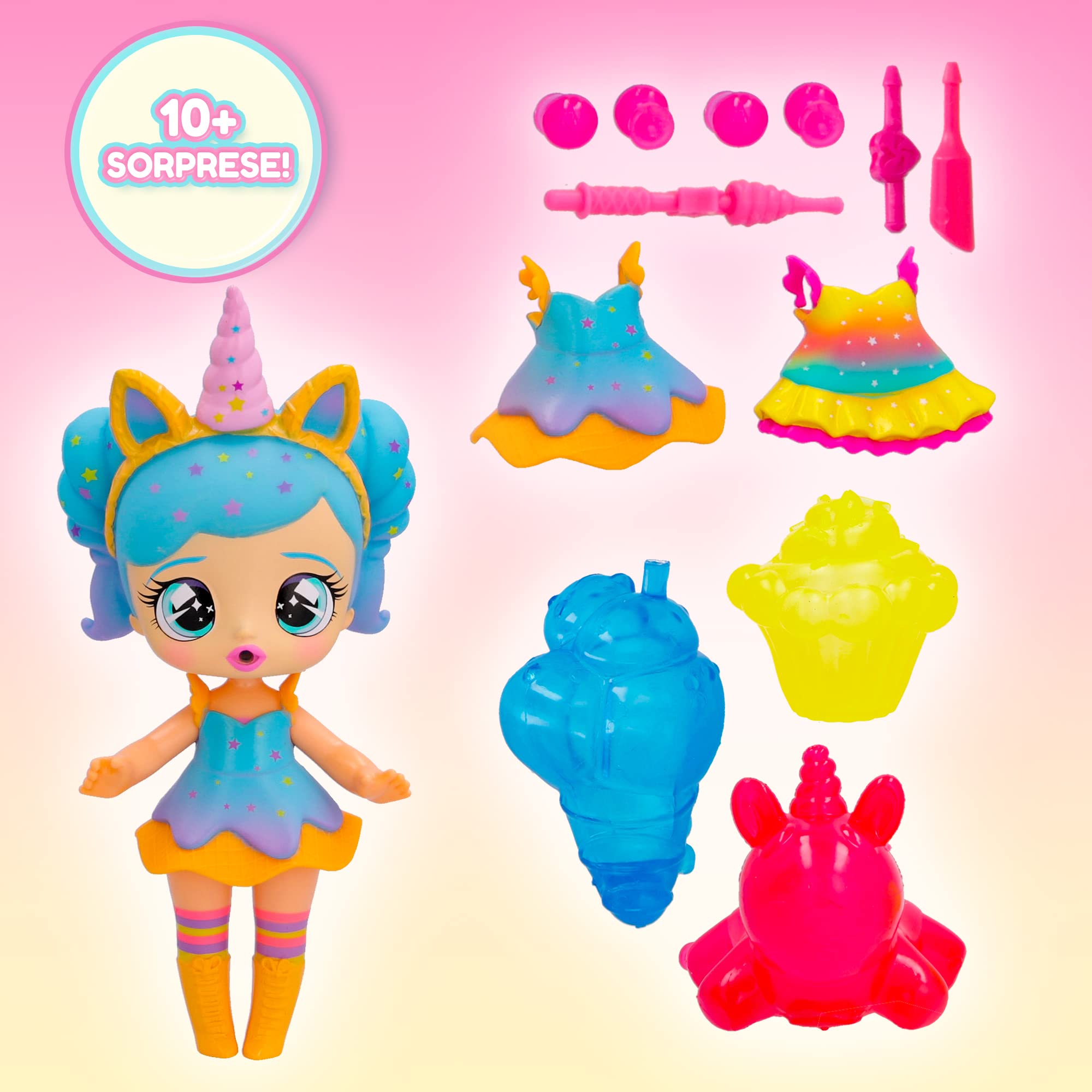 Bubiloons Bubigirls Quinn bambola gonfia palloncini 12 accessori