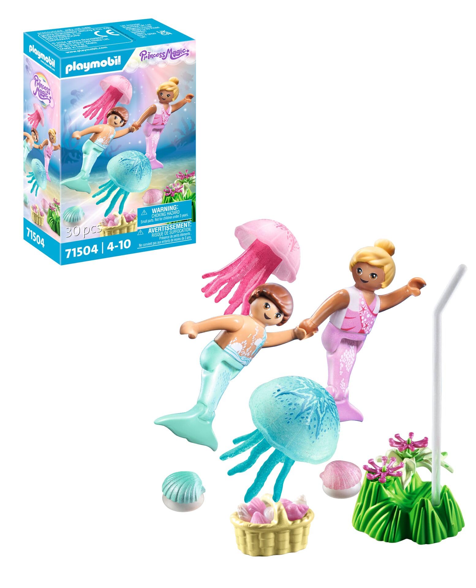 PLAYMOBIL Princess Magic 71501 Sirenetta con delfini