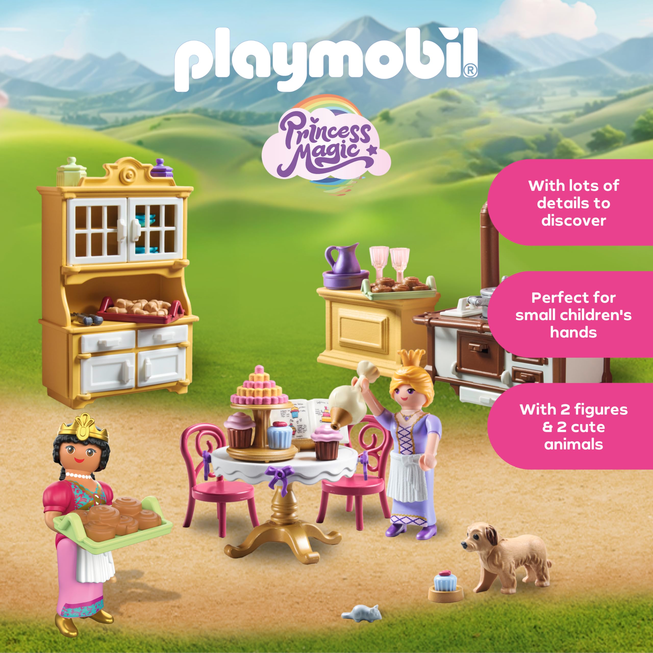 PLAYMOBIL Princess Magic 71848 playset cucina reale principesse