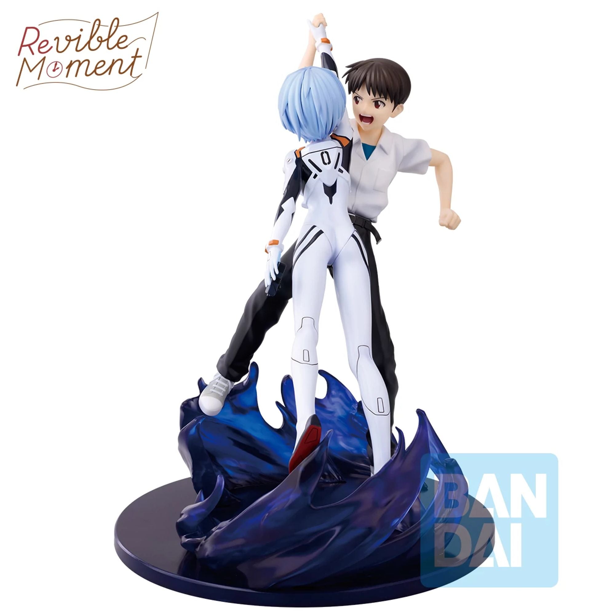 Bandai Spirits Evangelion Shinji Ayanami statua Revible Moment
