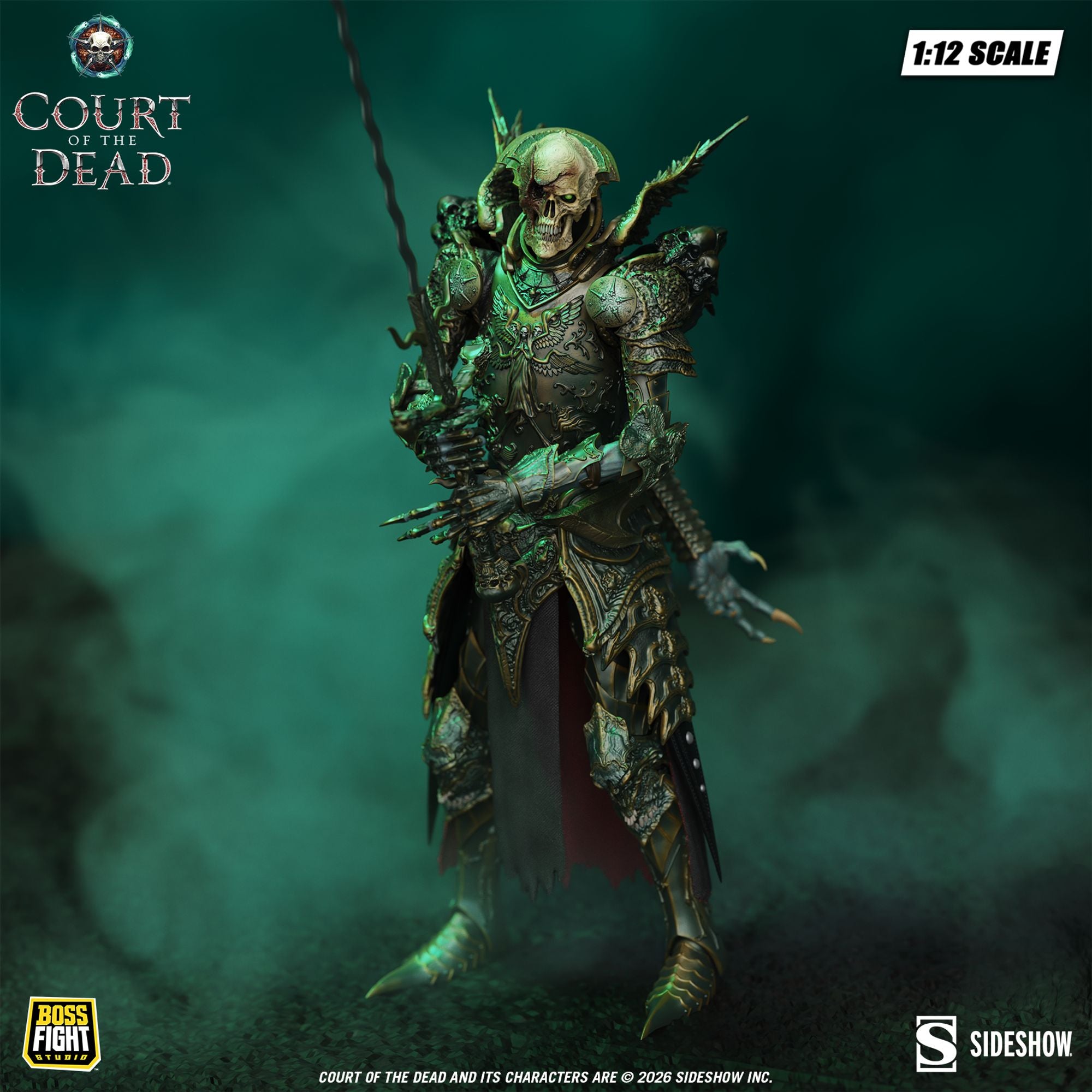 Boss Fight Court of the Dead Mortighull action figure 15 cm
